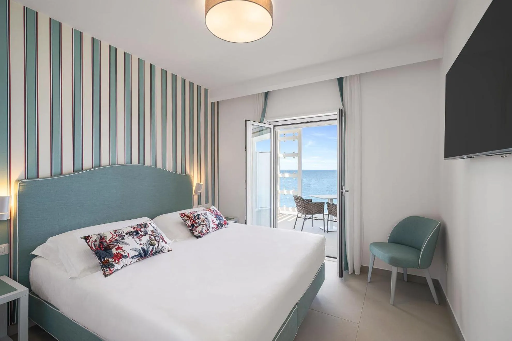 Bed in Seaside Hotel