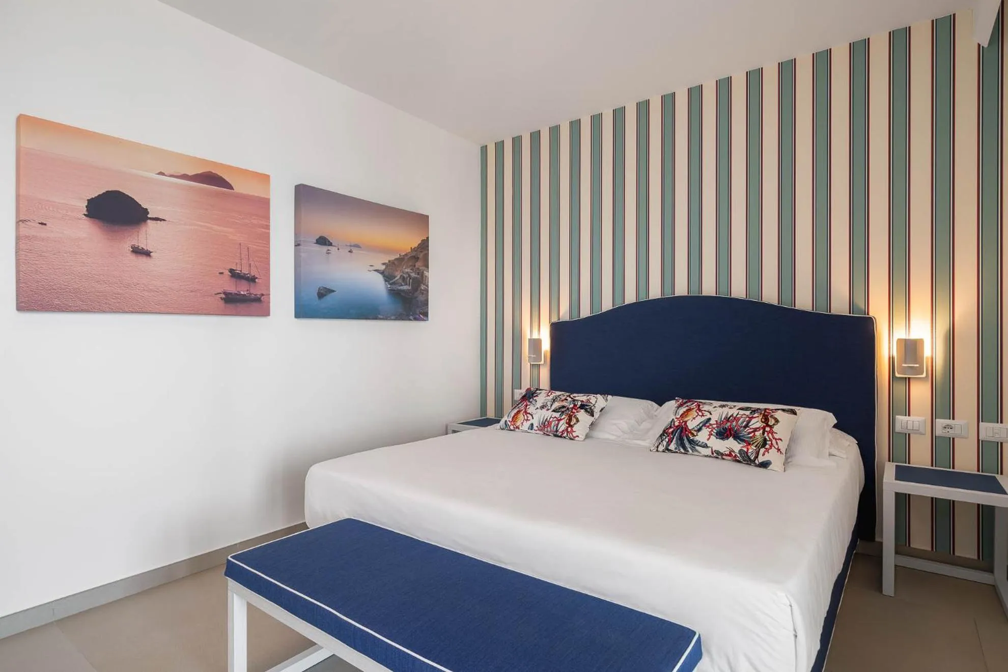 Bed in Seaside Hotel