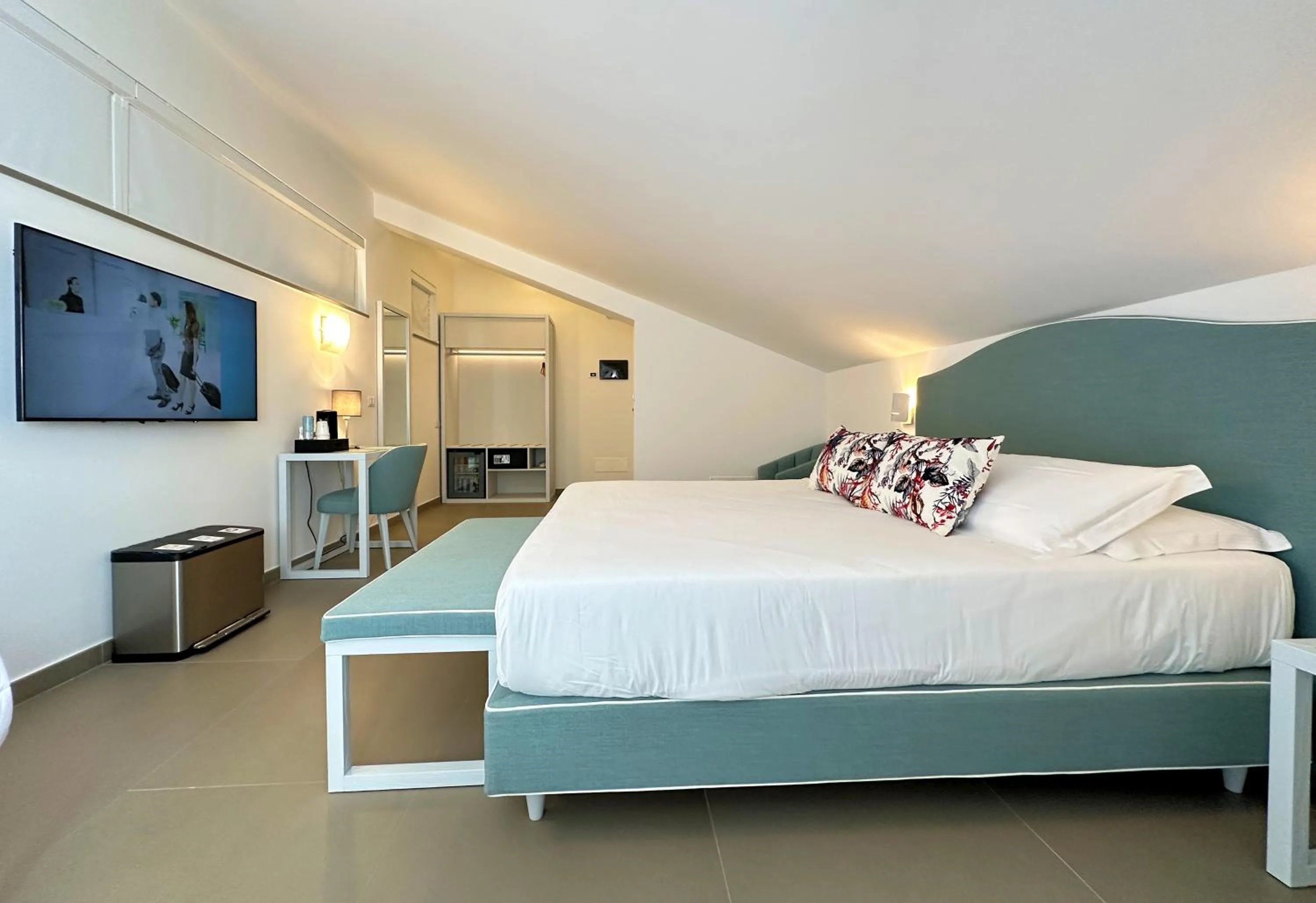 Bed in Seaside Hotel