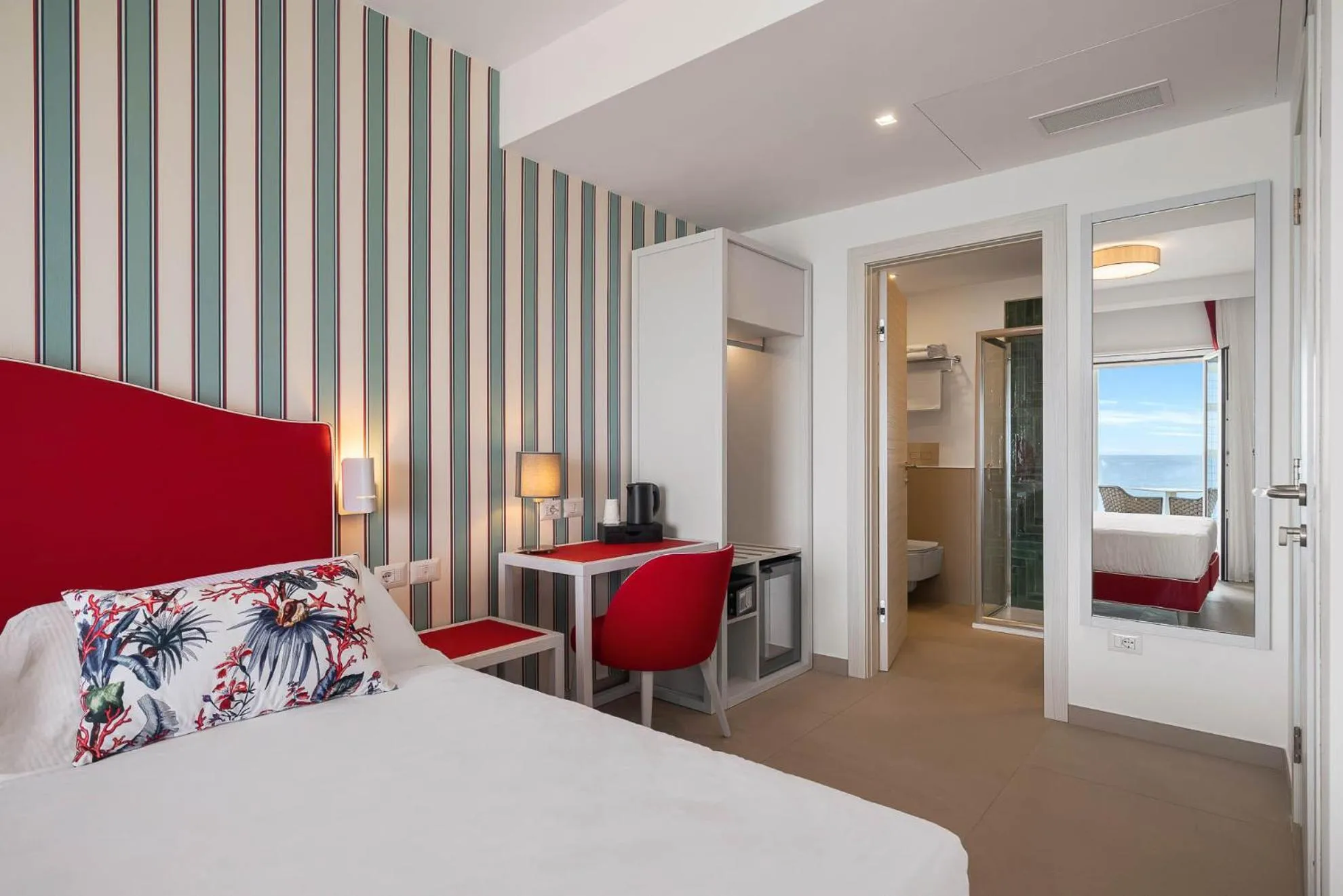 Bed in Seaside Hotel