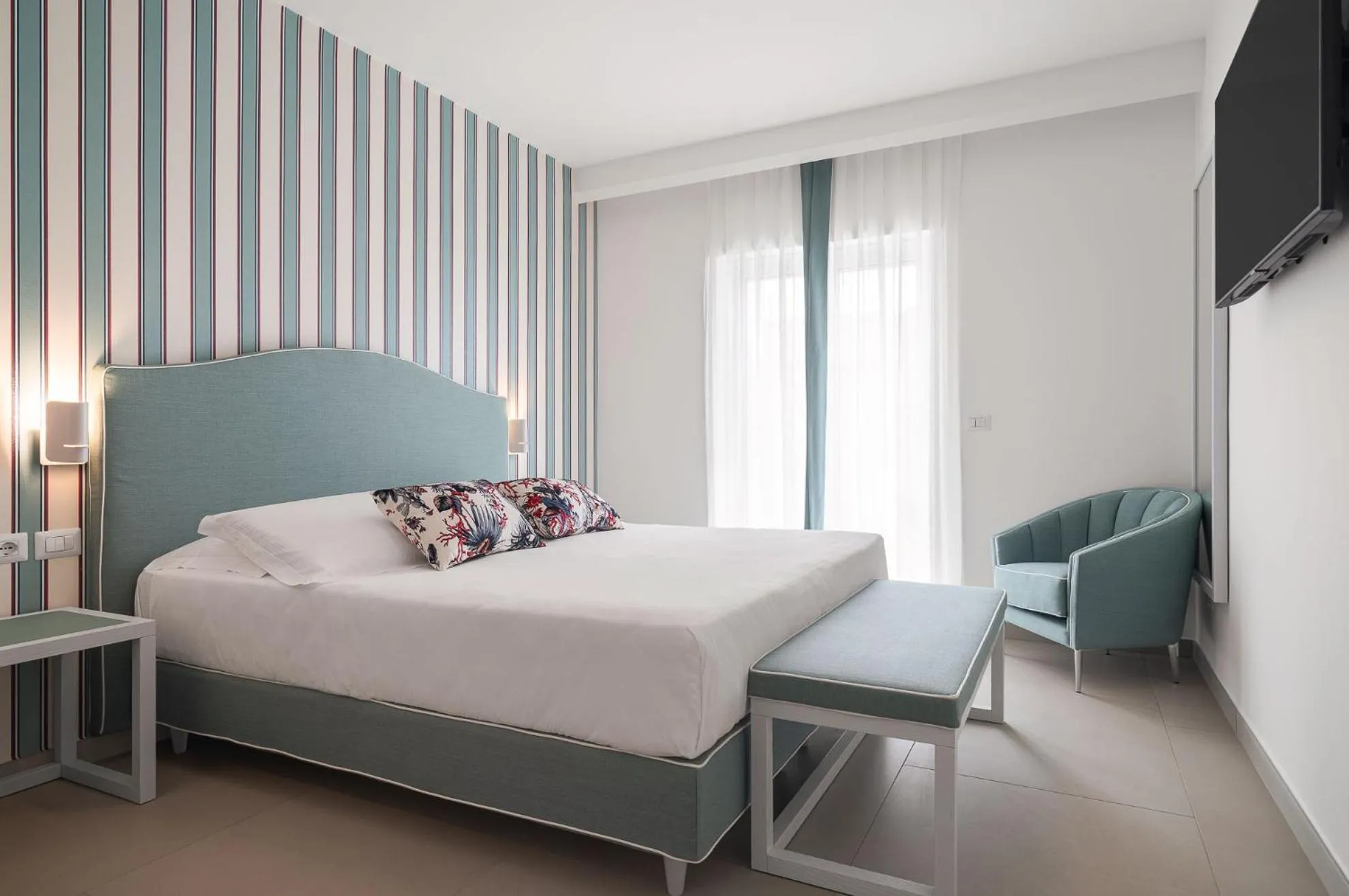 Bed in Seaside Hotel