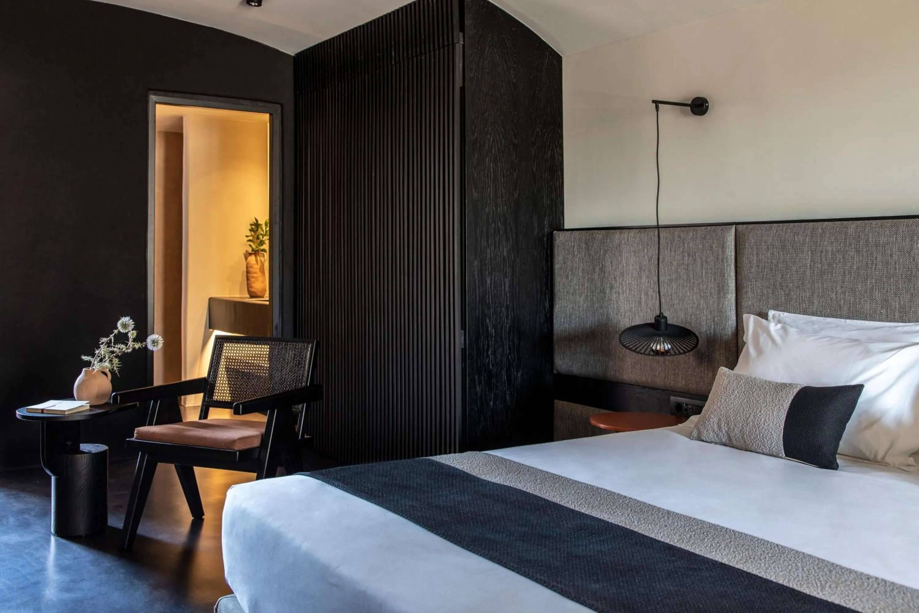 Bed in Nimbus Santorini