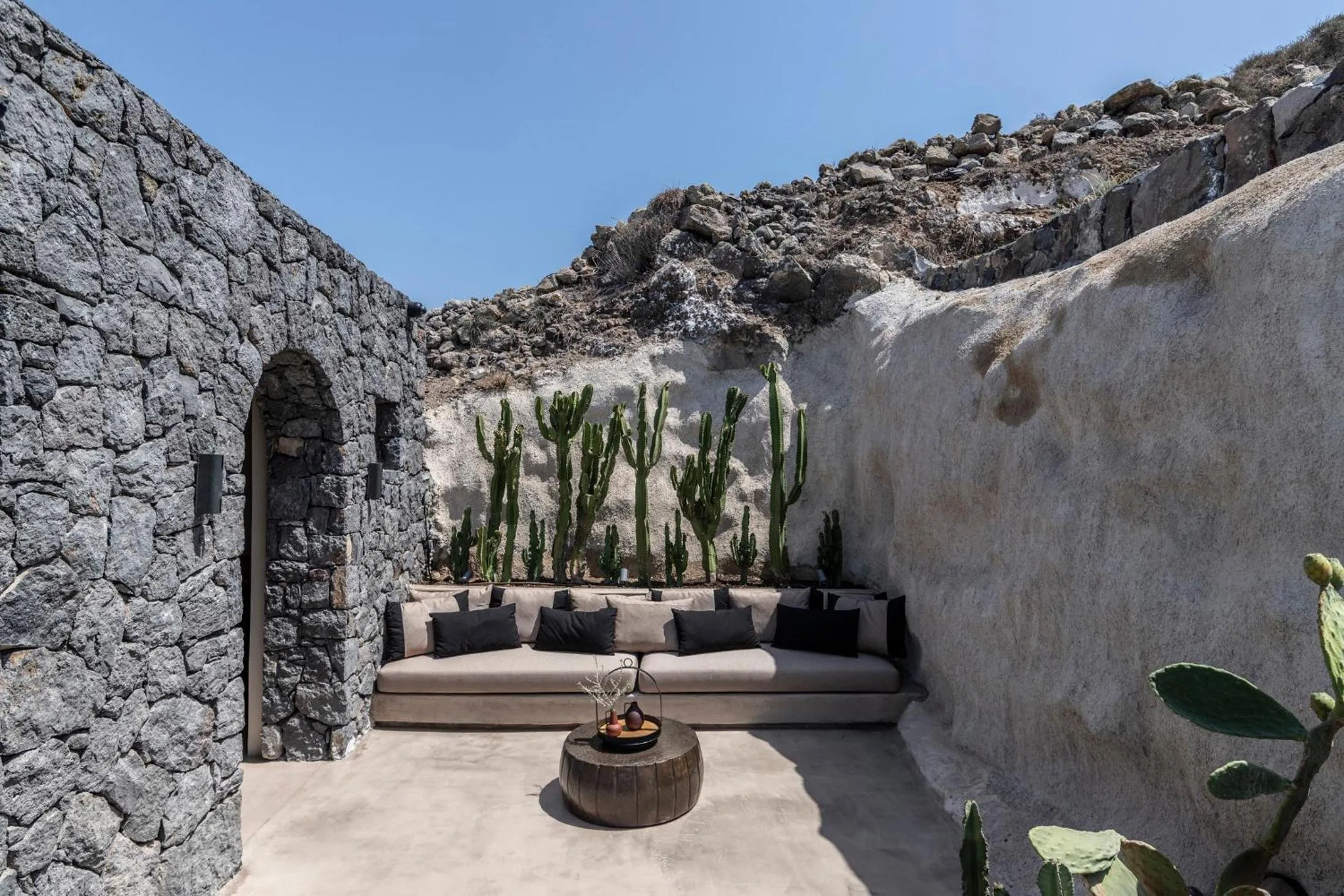 Lobby or reception in Nimbus Santorini