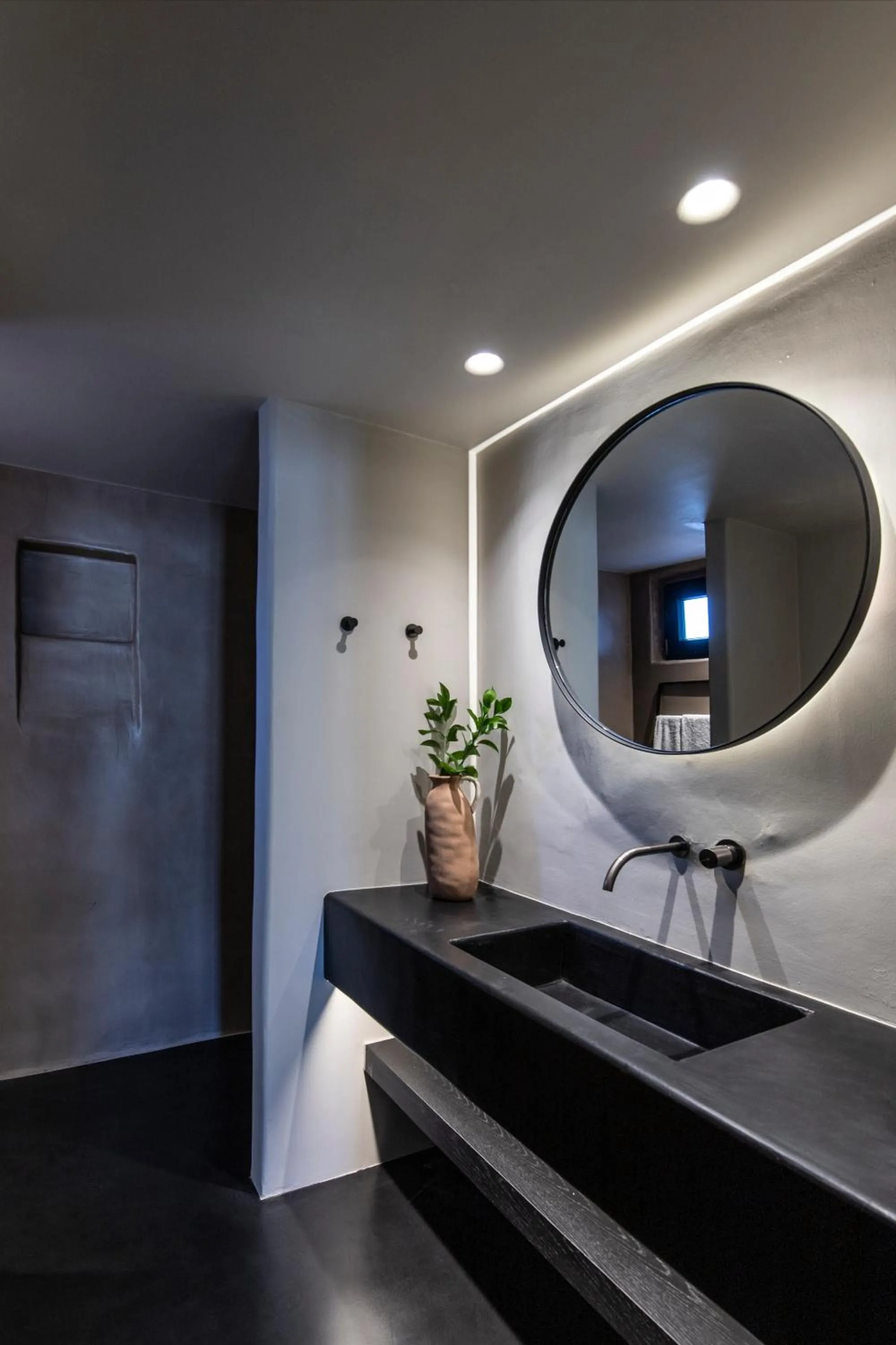 Bathroom in Nimbus Santorini