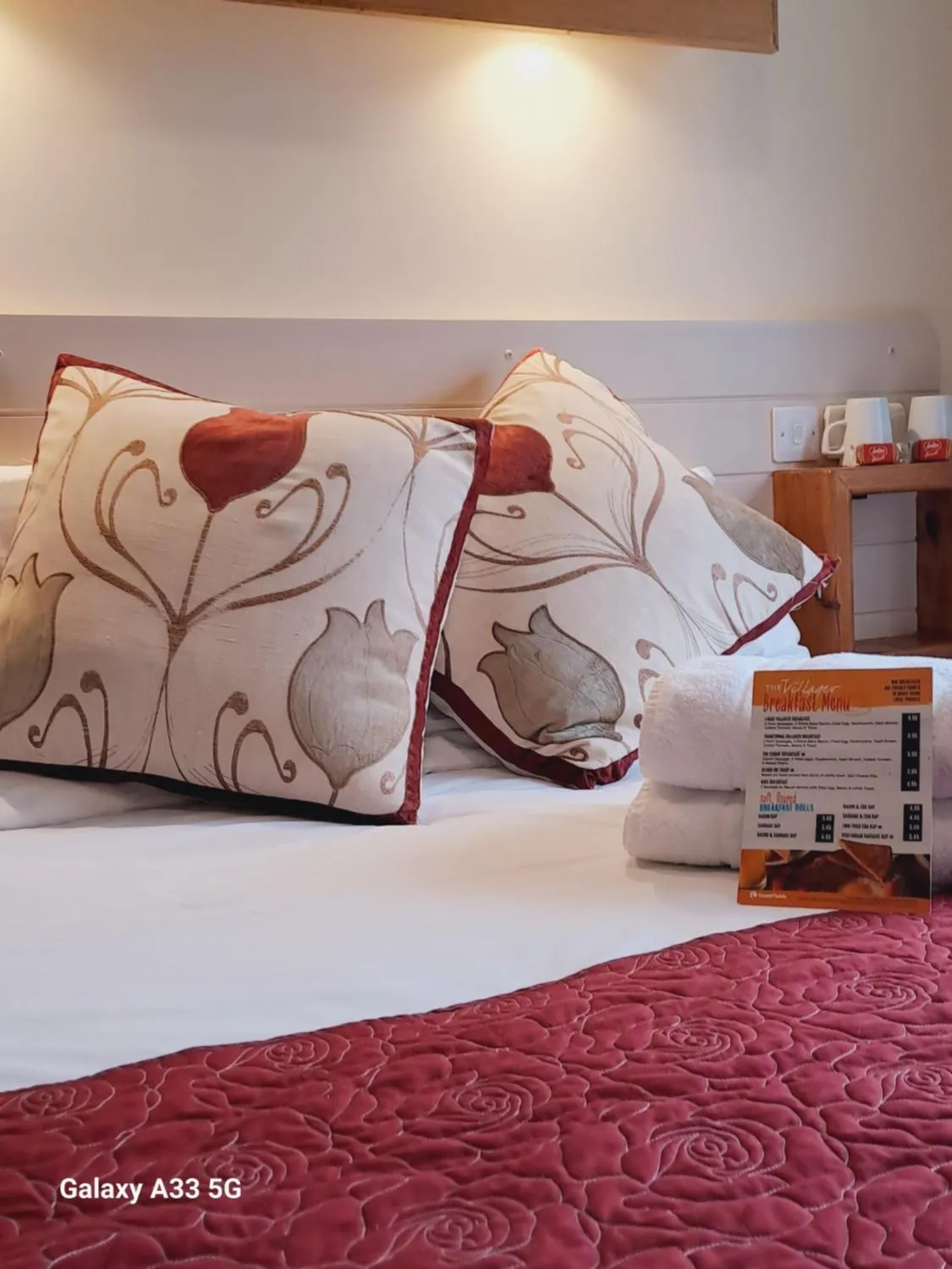 Bed in Villager Hotel, Ingoldmells