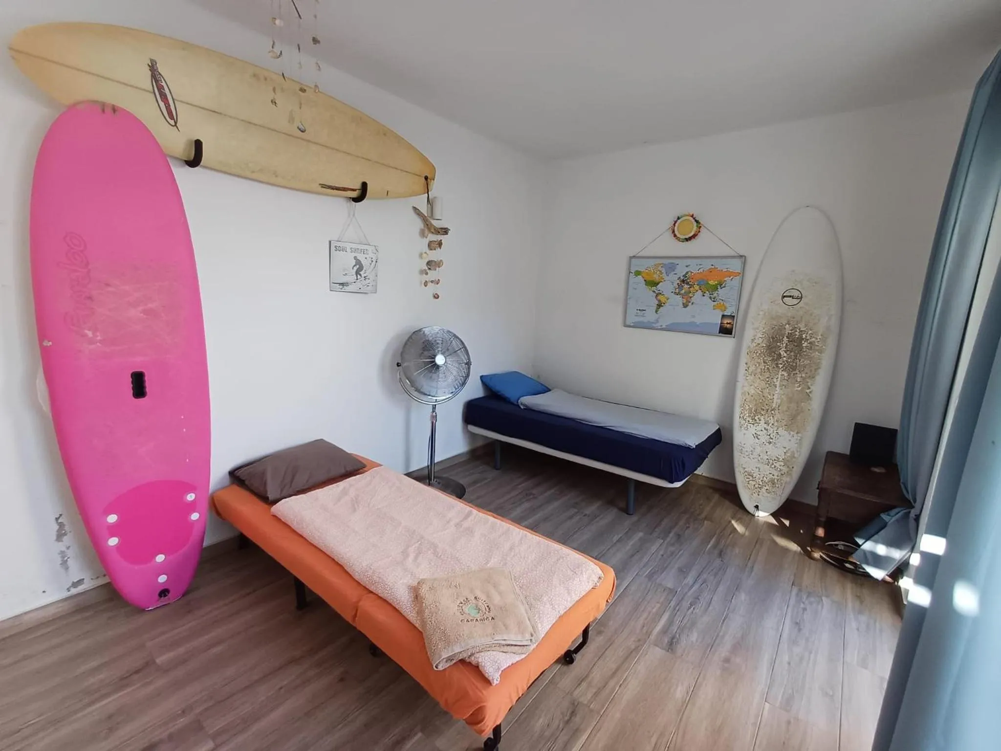 Bed in GetWet Surfcamp