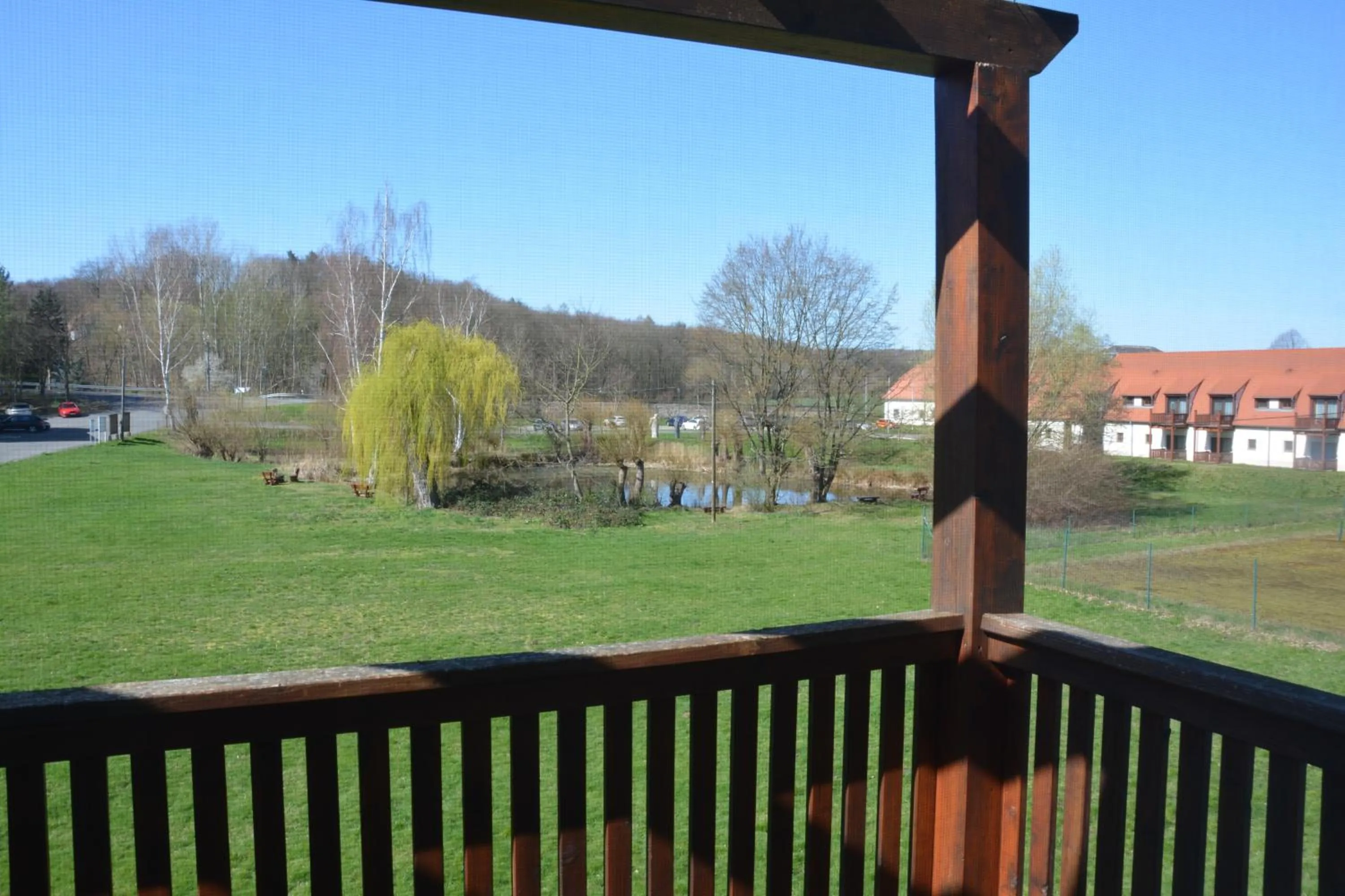 Balcony/Terrace in Gästehaus Kloster Nimbschen