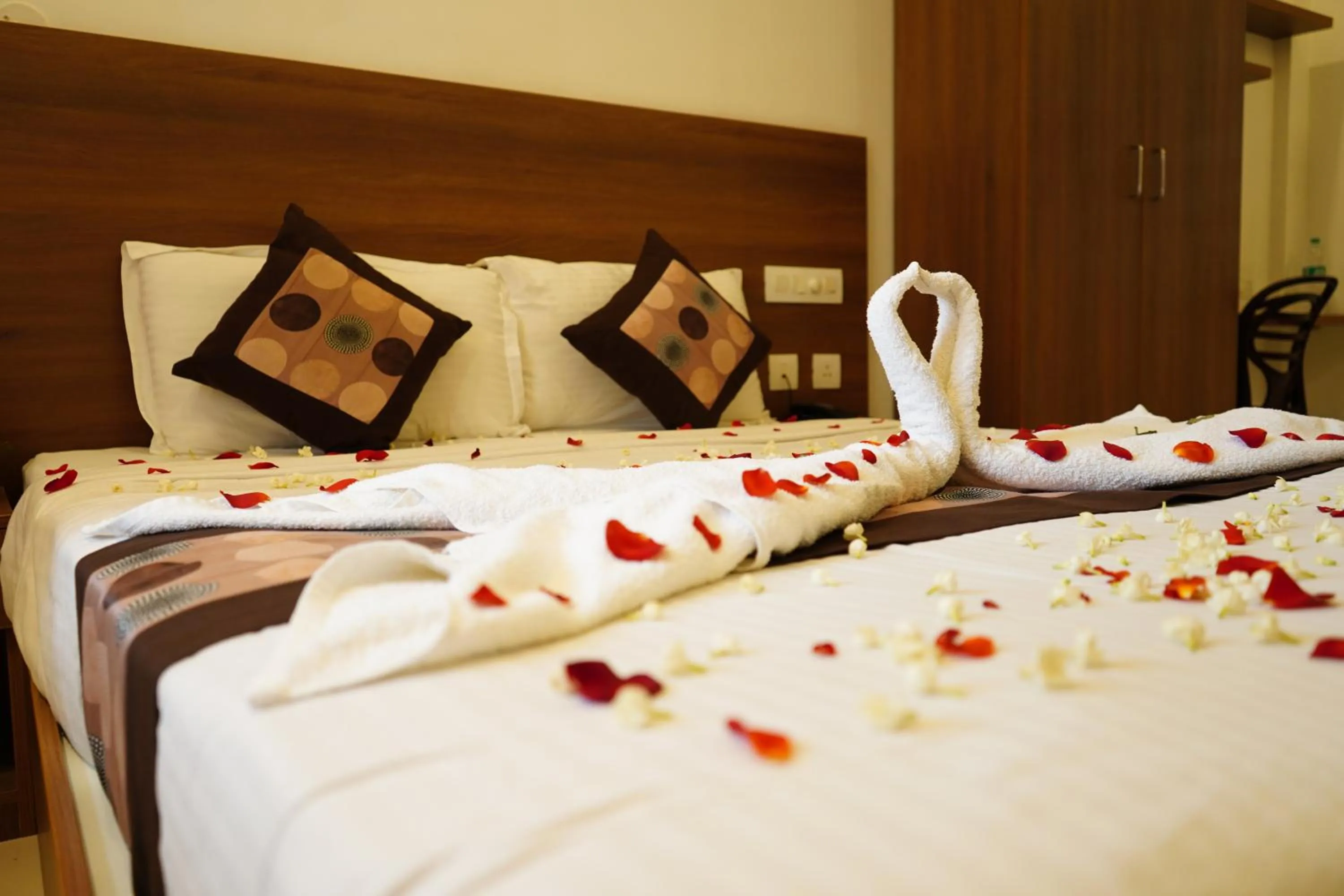 Bed in The Patio Thekkady