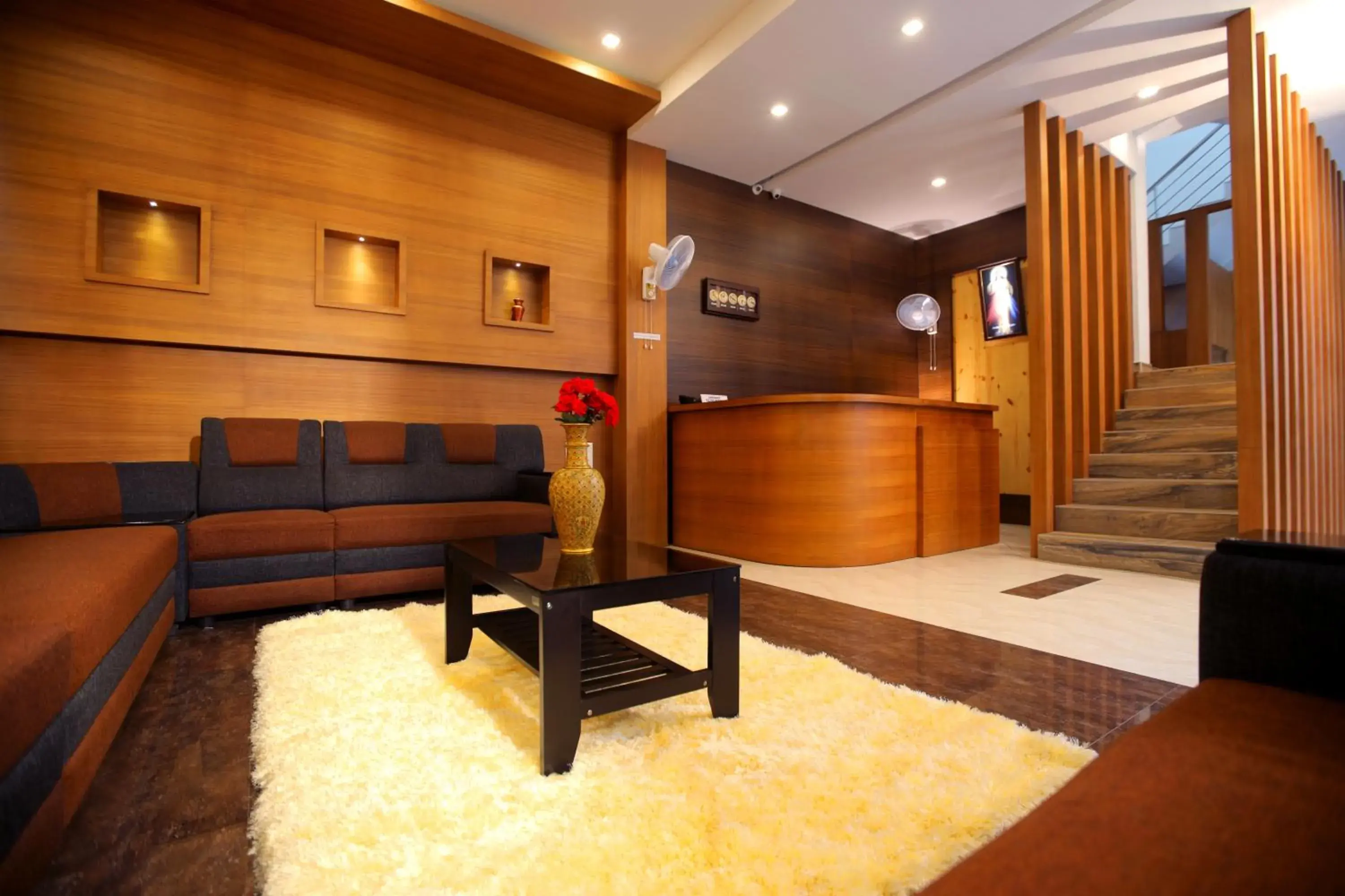 Lobby or reception in The Patio Thekkady Lobby or reception in The Patio Thekkady