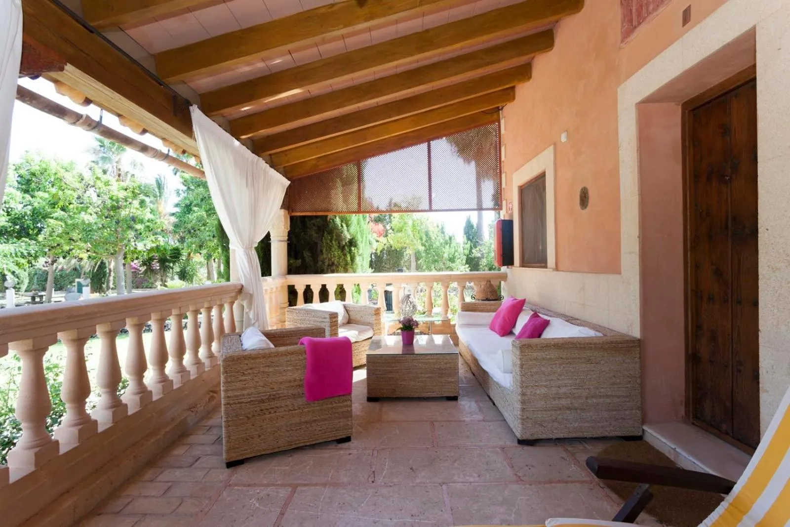 Balcony/Terrace in Es Revellar Art Resort - Adults Only