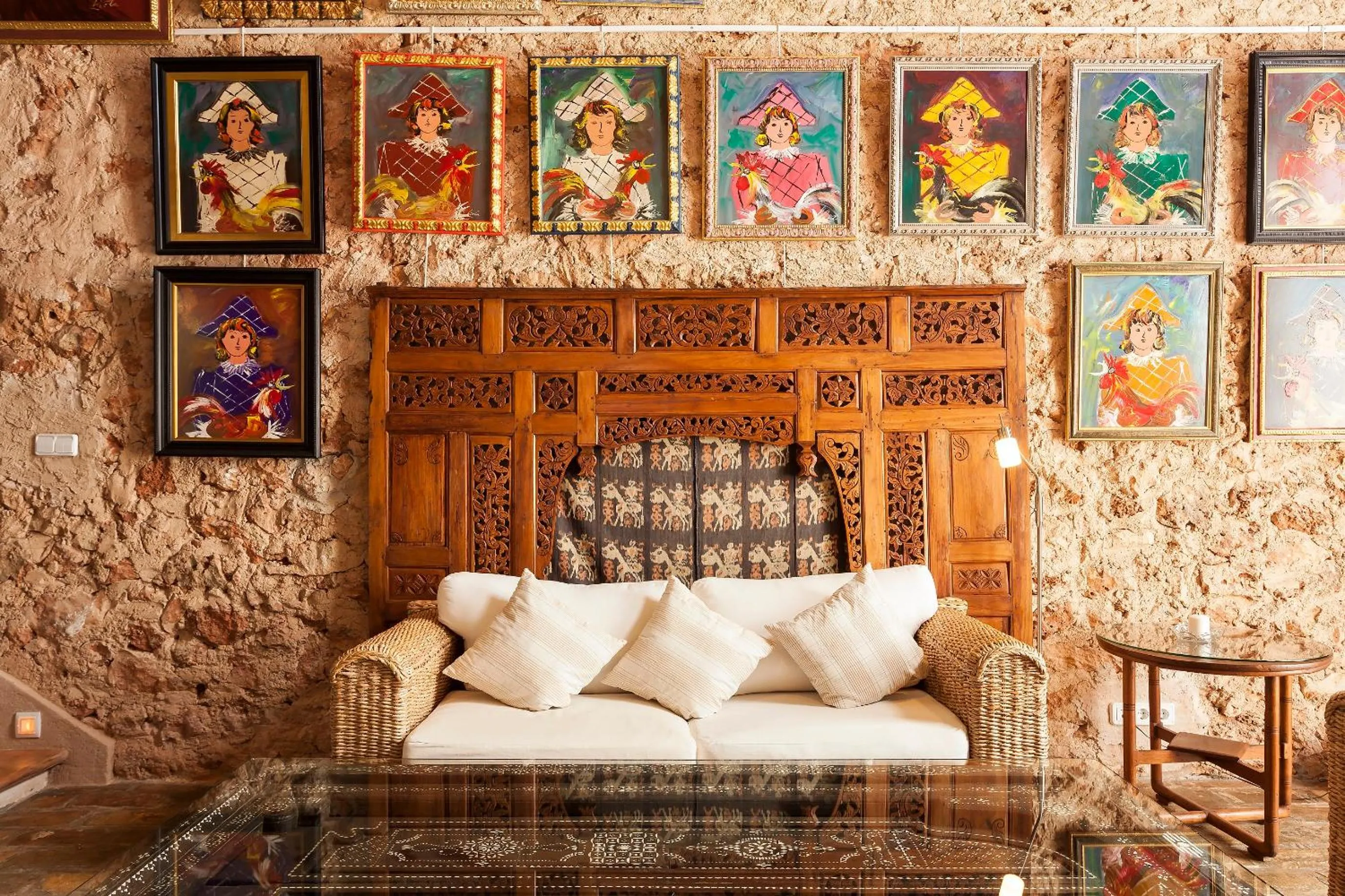 Living room in Es Revellar Art Resort - Adults Only