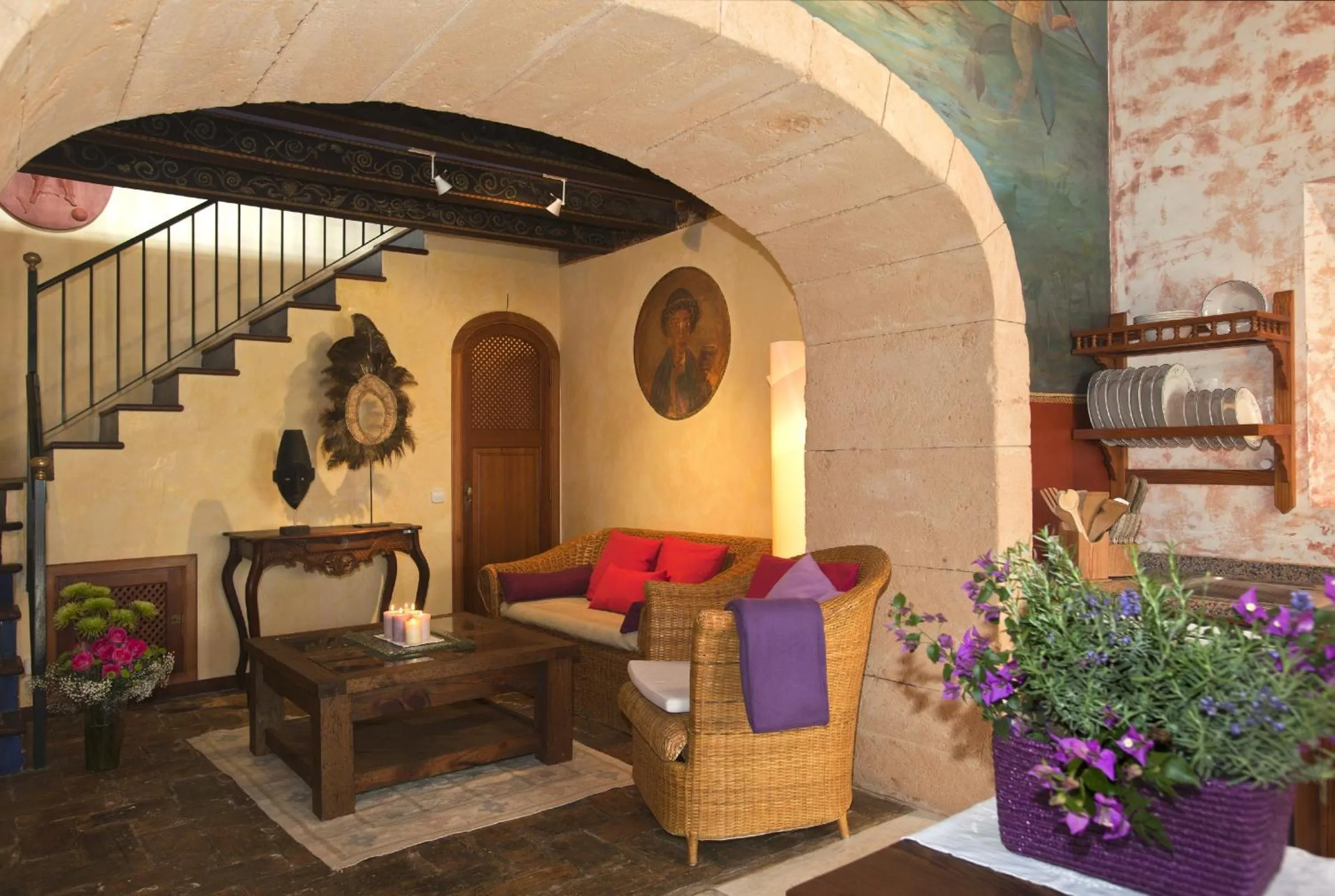 Living room in Es Revellar Art Resort - Adults Only