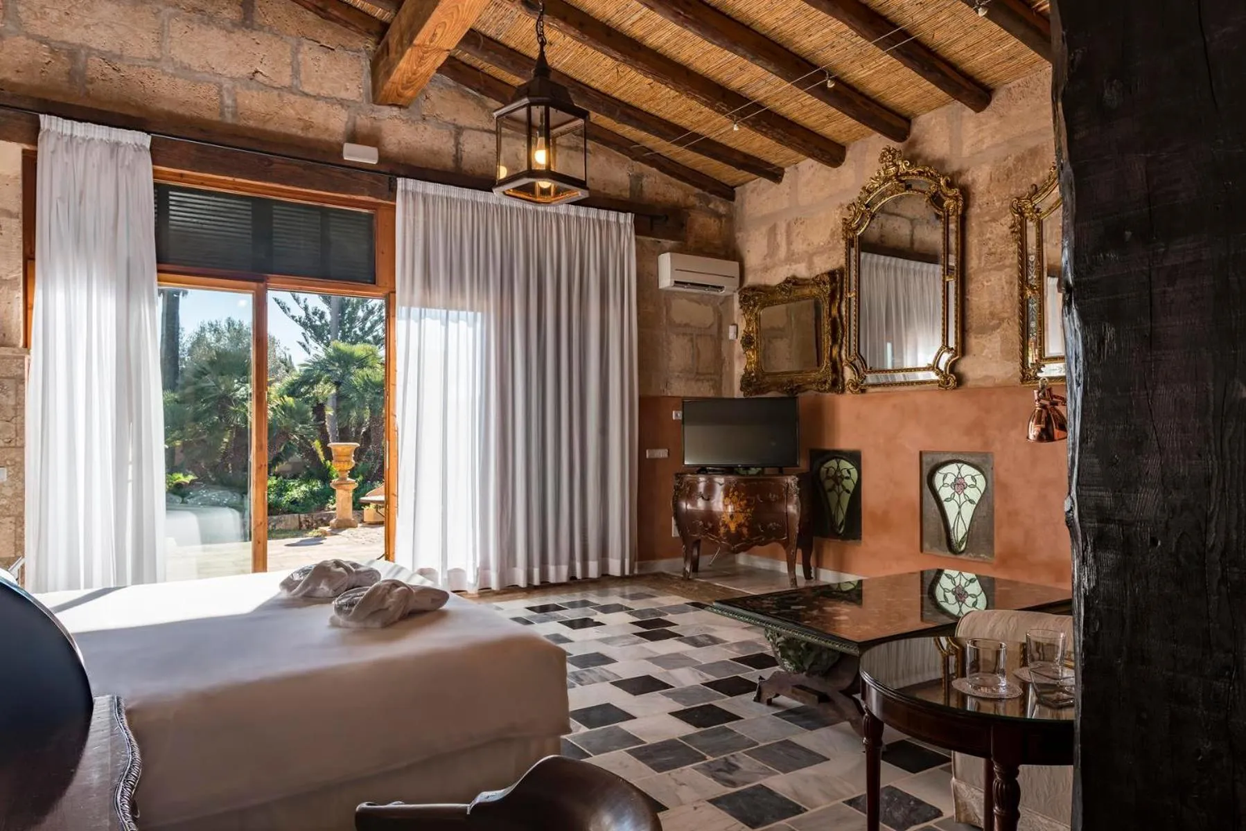 Photo of the whole room, Bed in Es Revellar Art Resort - Adults Only