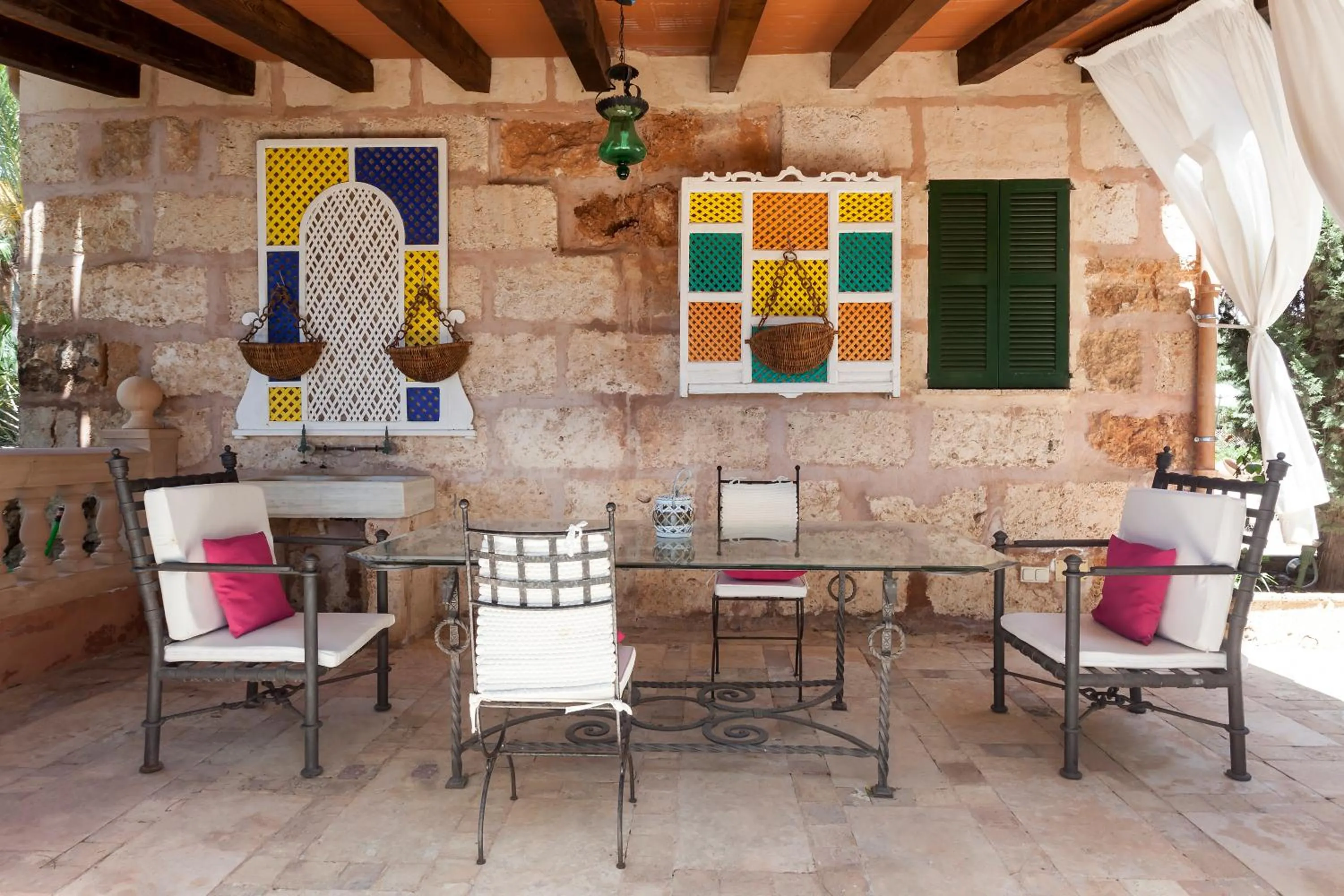 Balcony/Terrace in Es Revellar Art Resort - Adults Only