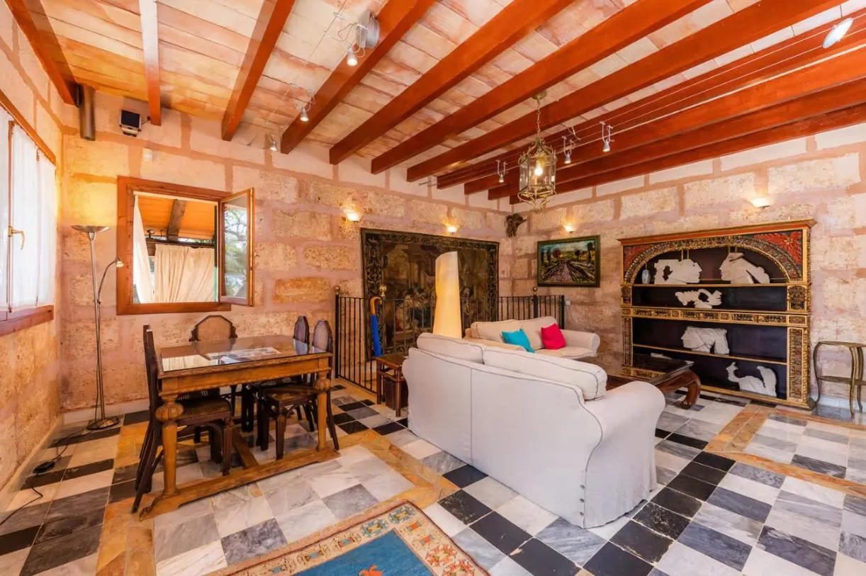 Living room in Es Revellar Art Resort - Adults Only