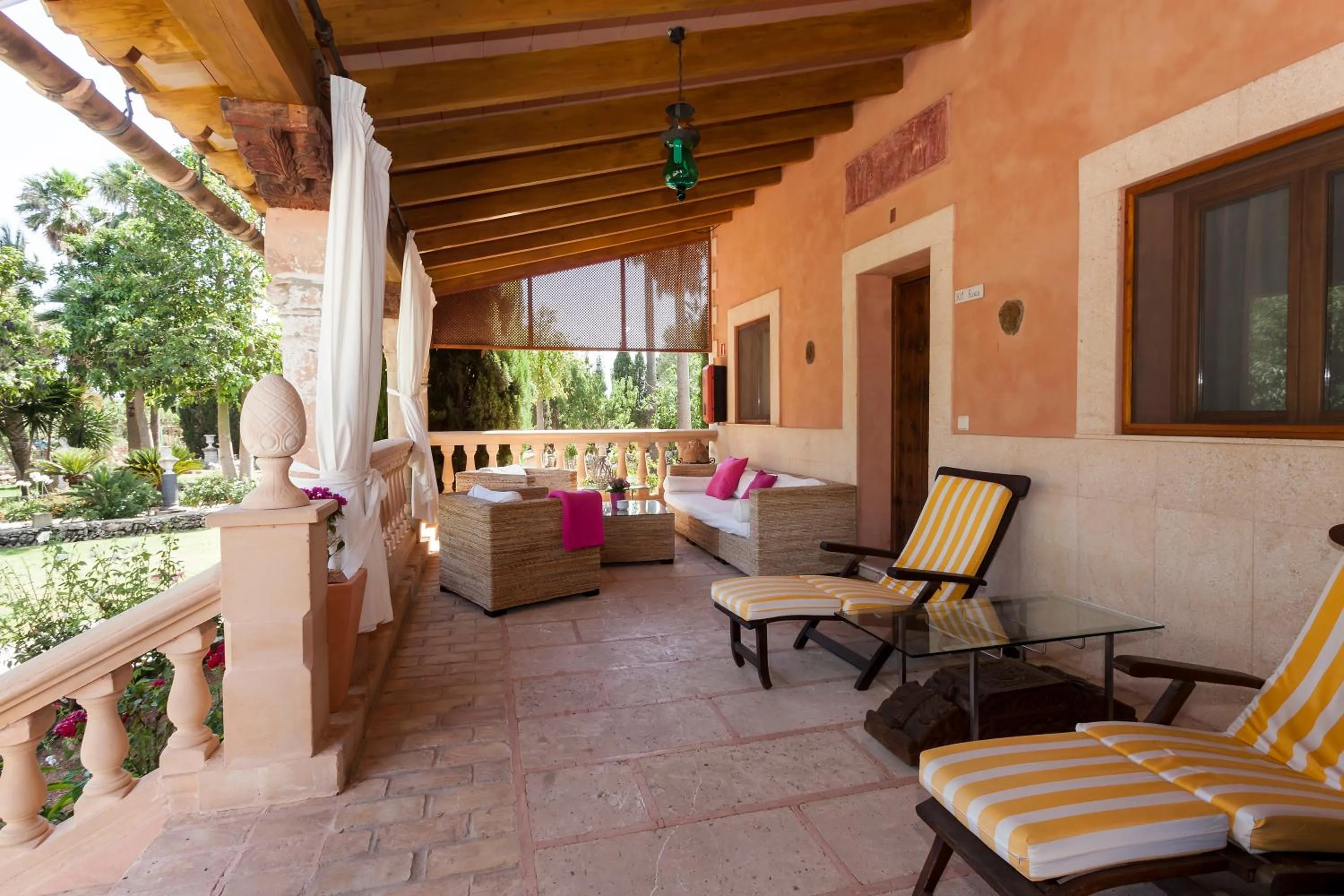 Balcony/Terrace in Es Revellar Art Resort - Adults Only