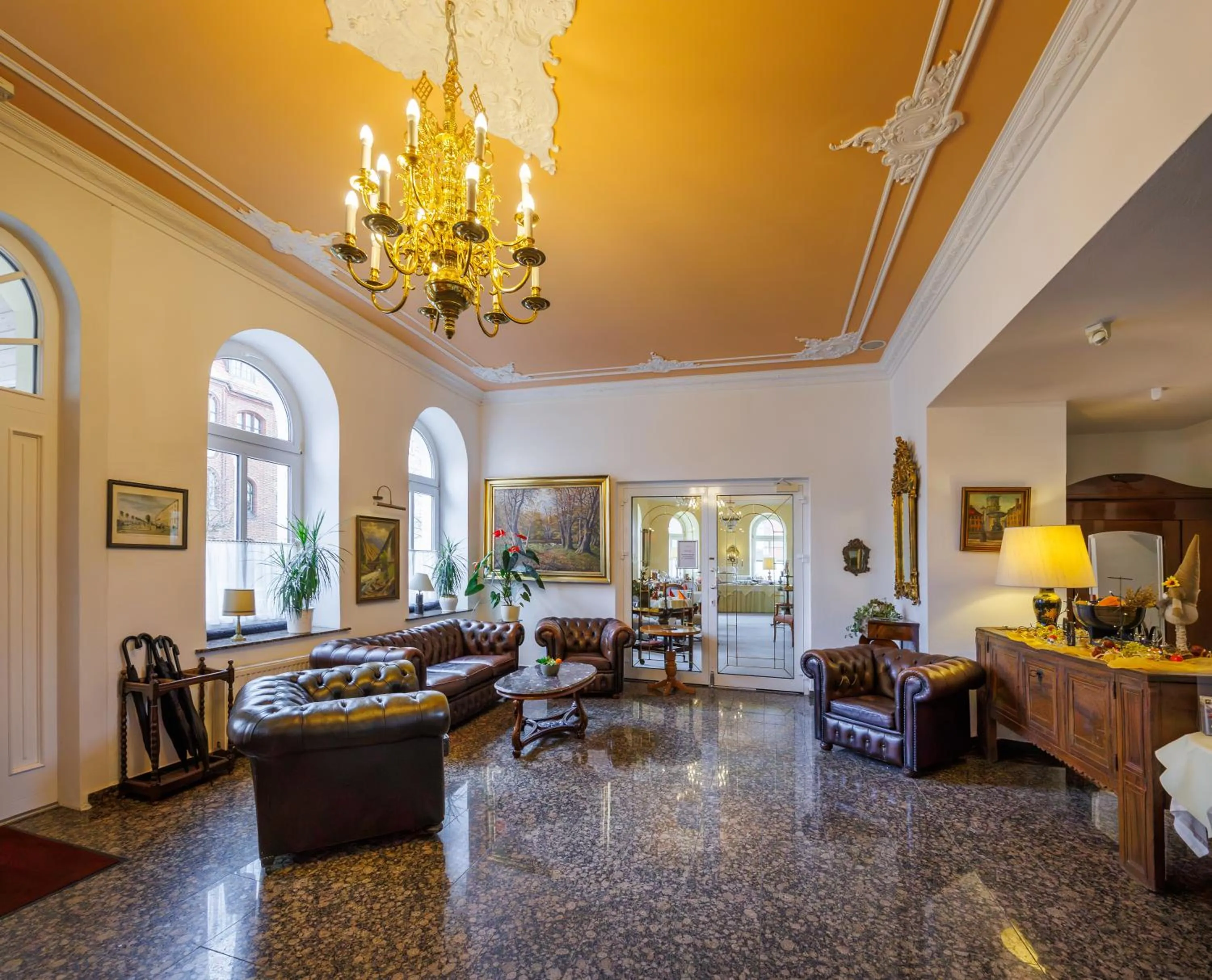 Lobby or reception in Hotel Fürstenhof