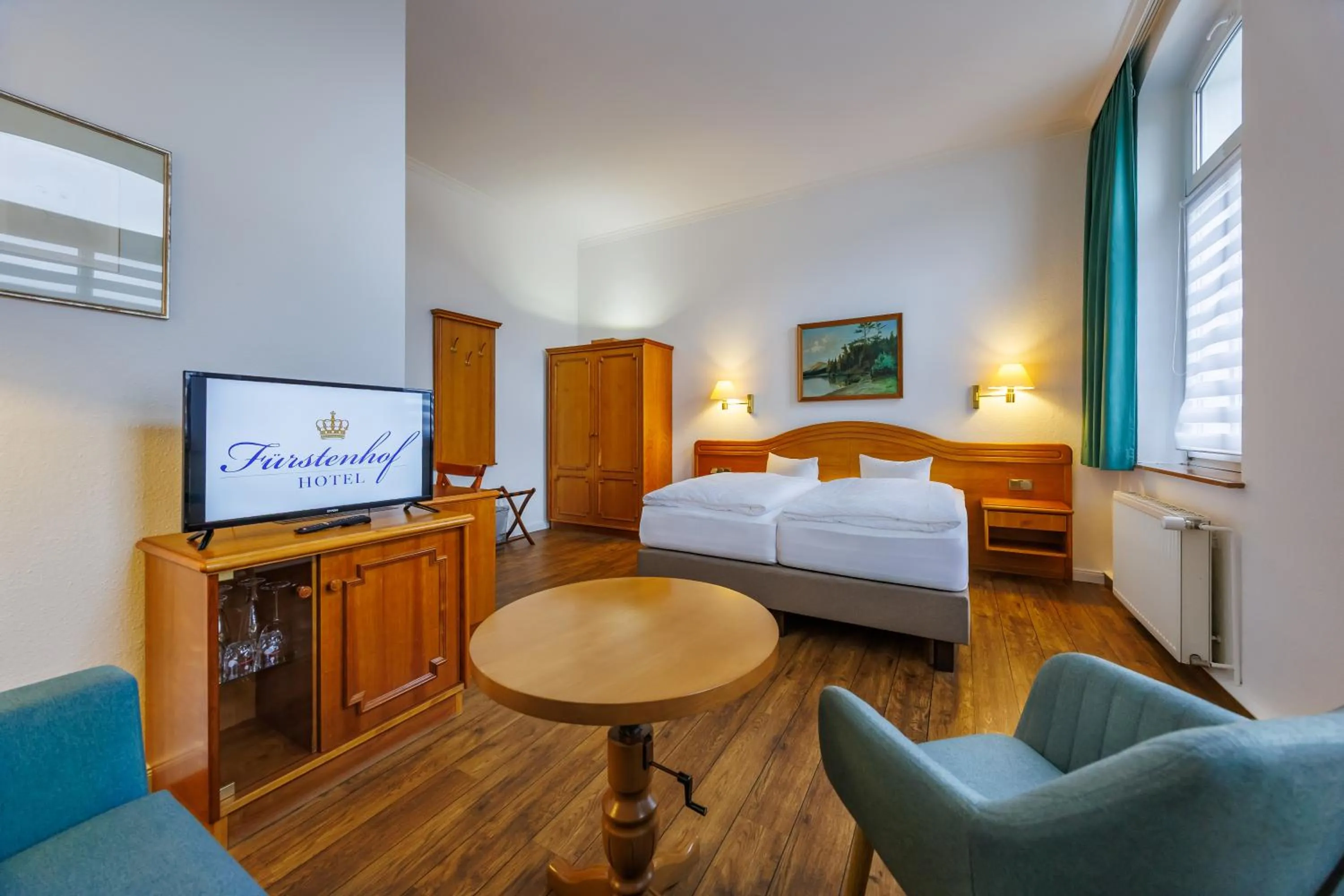 Photo of the whole room, Bed in Hotel Fürstenhof