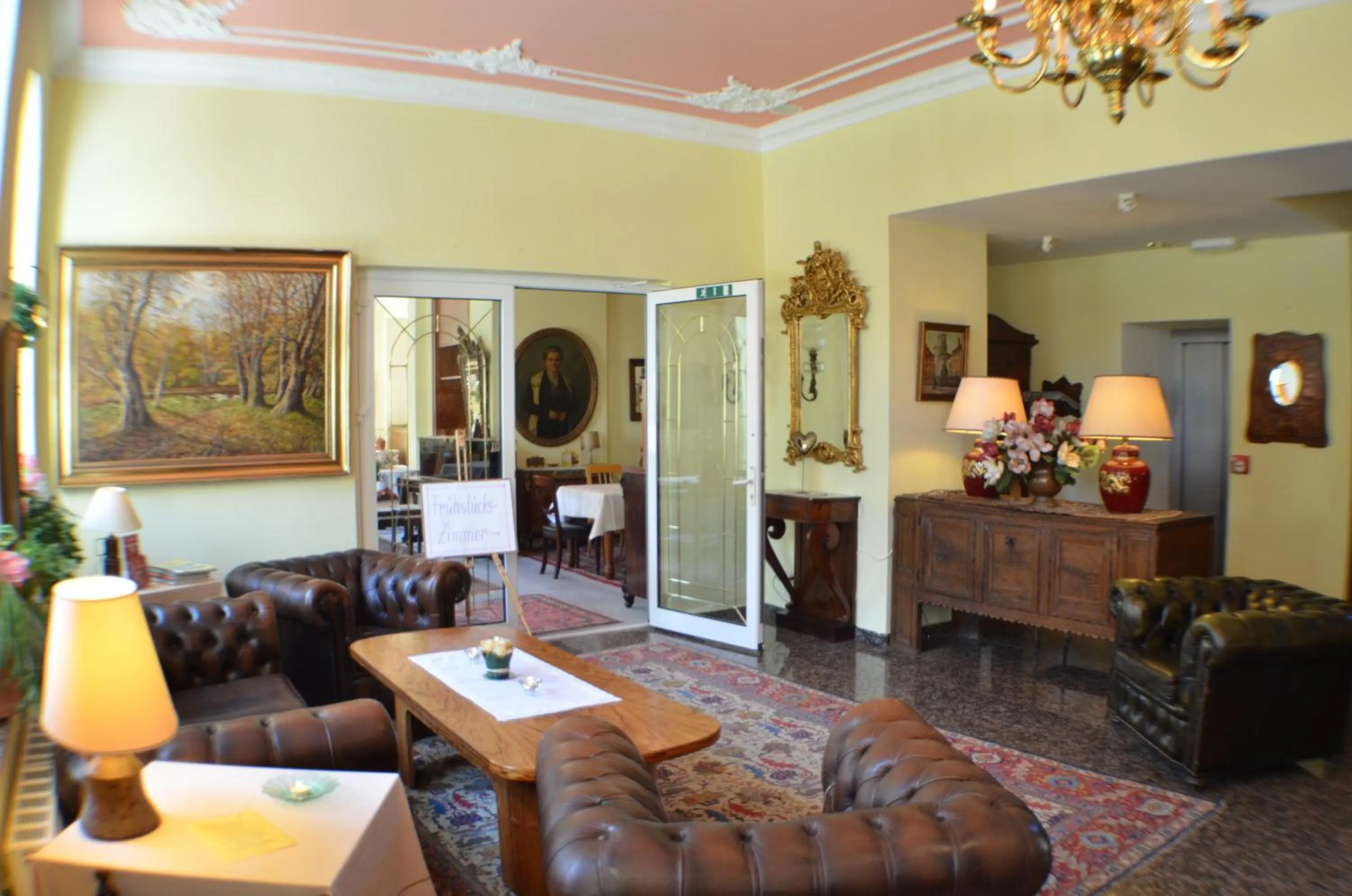 Lobby or reception in Hotel Fürstenhof