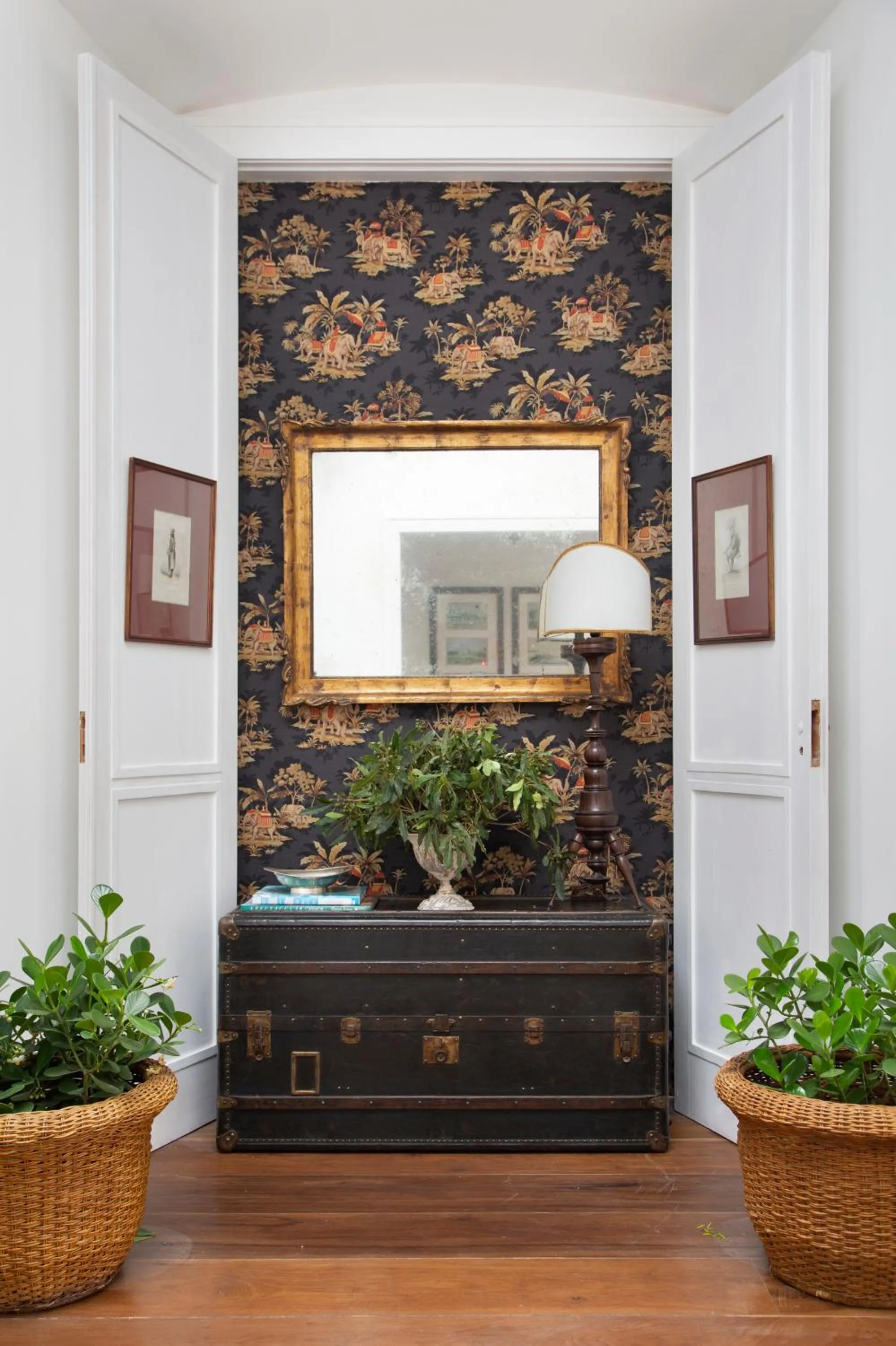 Decorative detail in Casa Marambaia Hotel