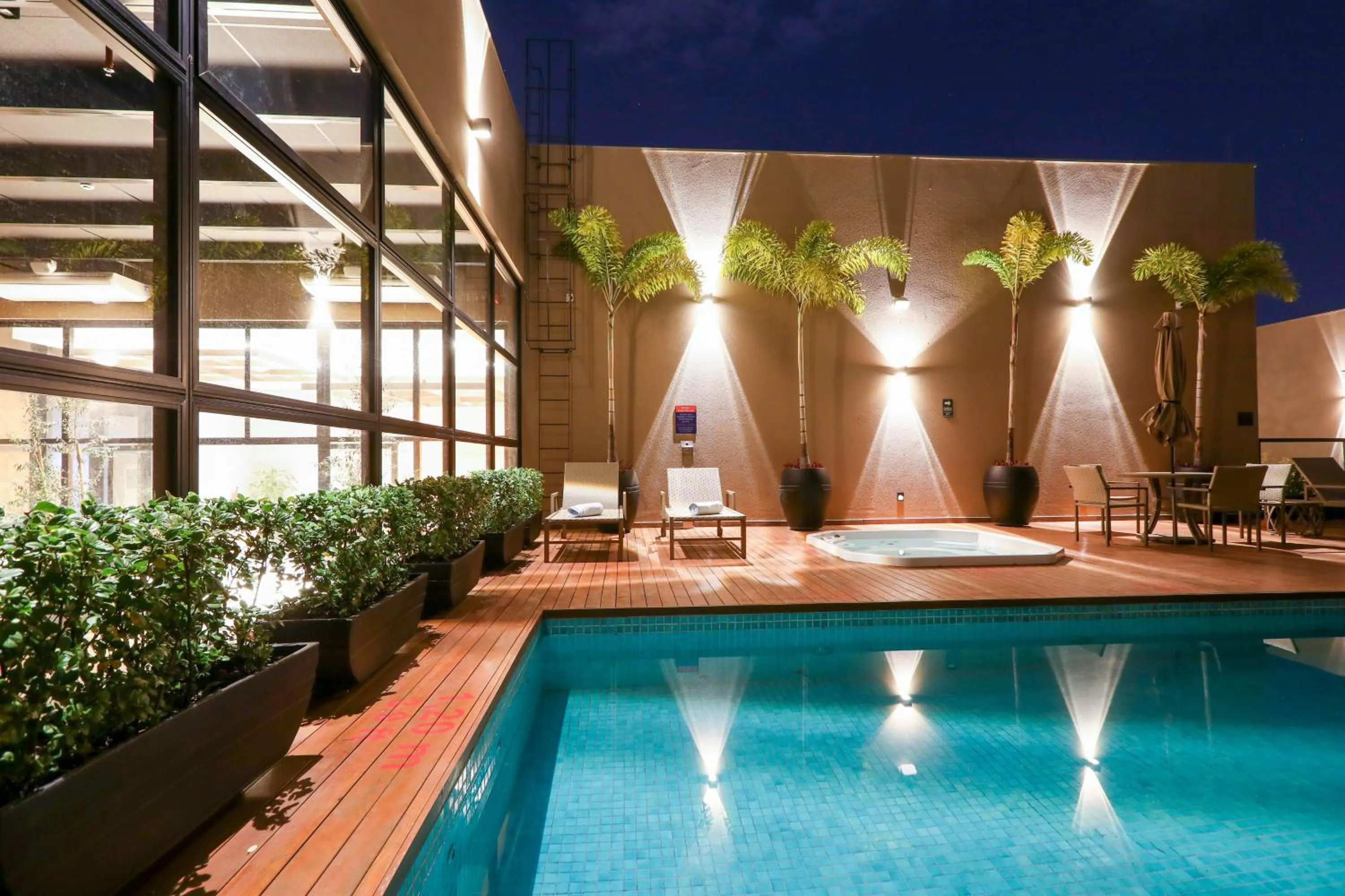 Balcony/Terrace in Comfort Suites São José do Rio Preto