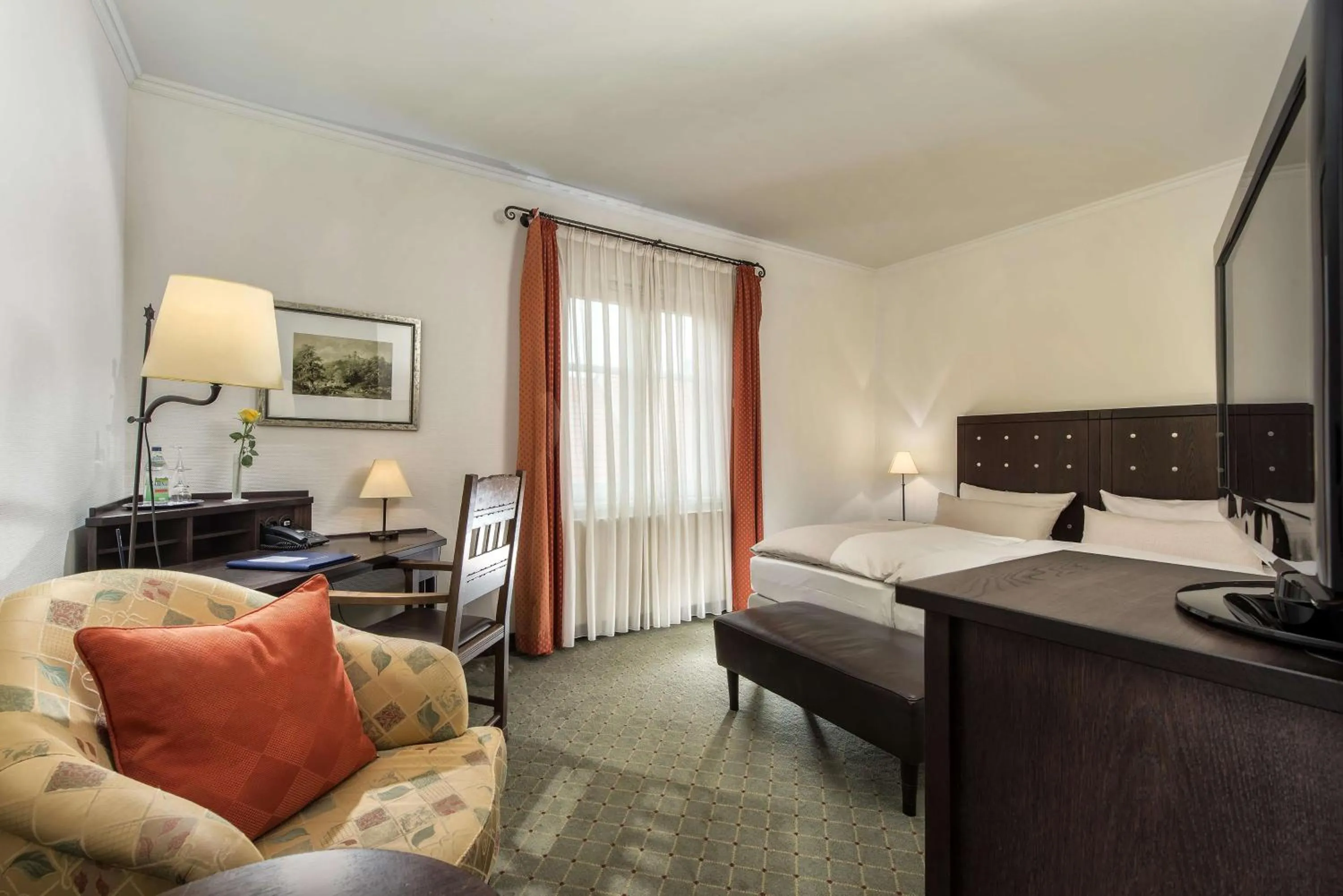 Bed in Best Western Soibelmanns Lutherstadt Wittenberg