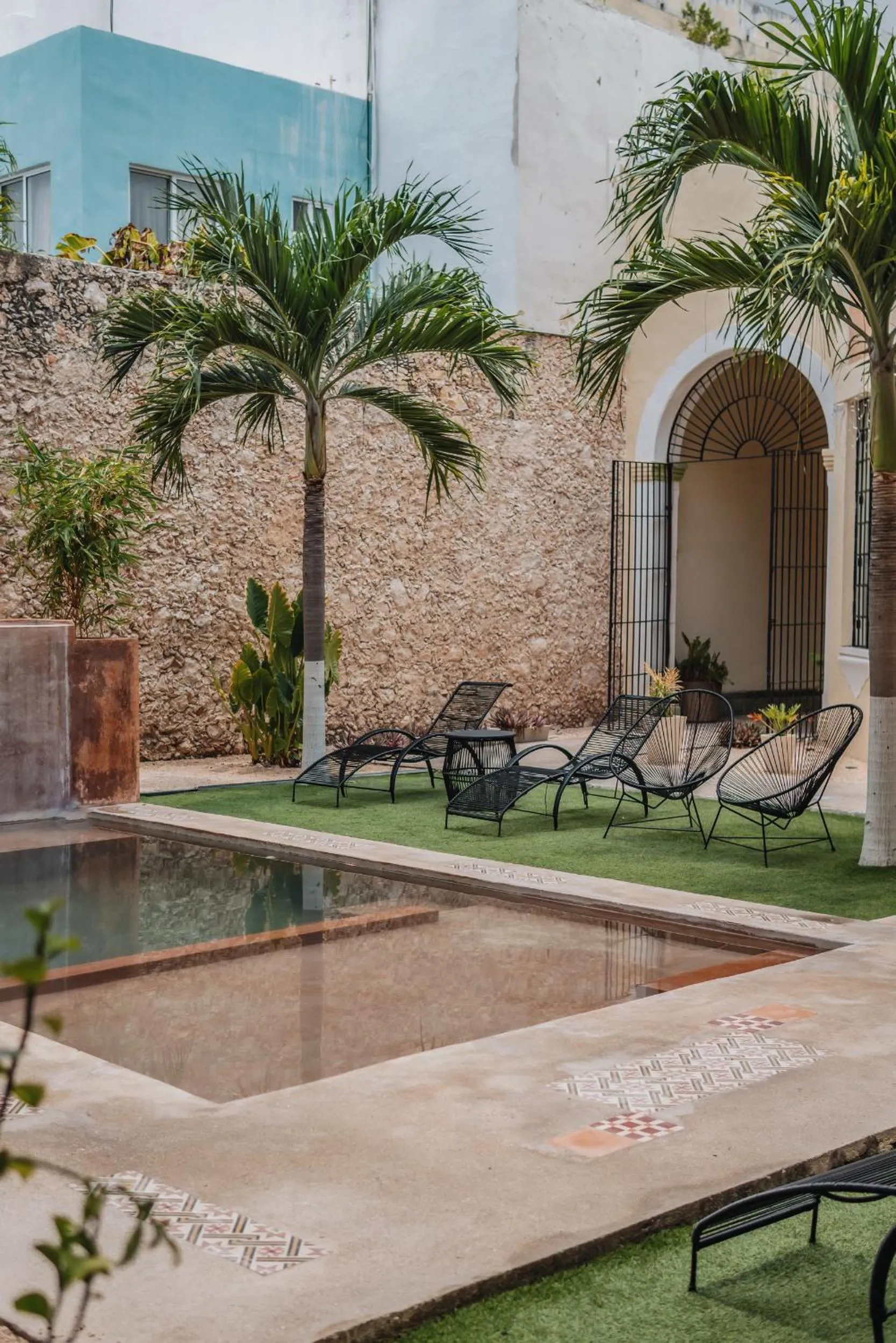 Swimming pool in Hotel Boutique La Casona by Kavia