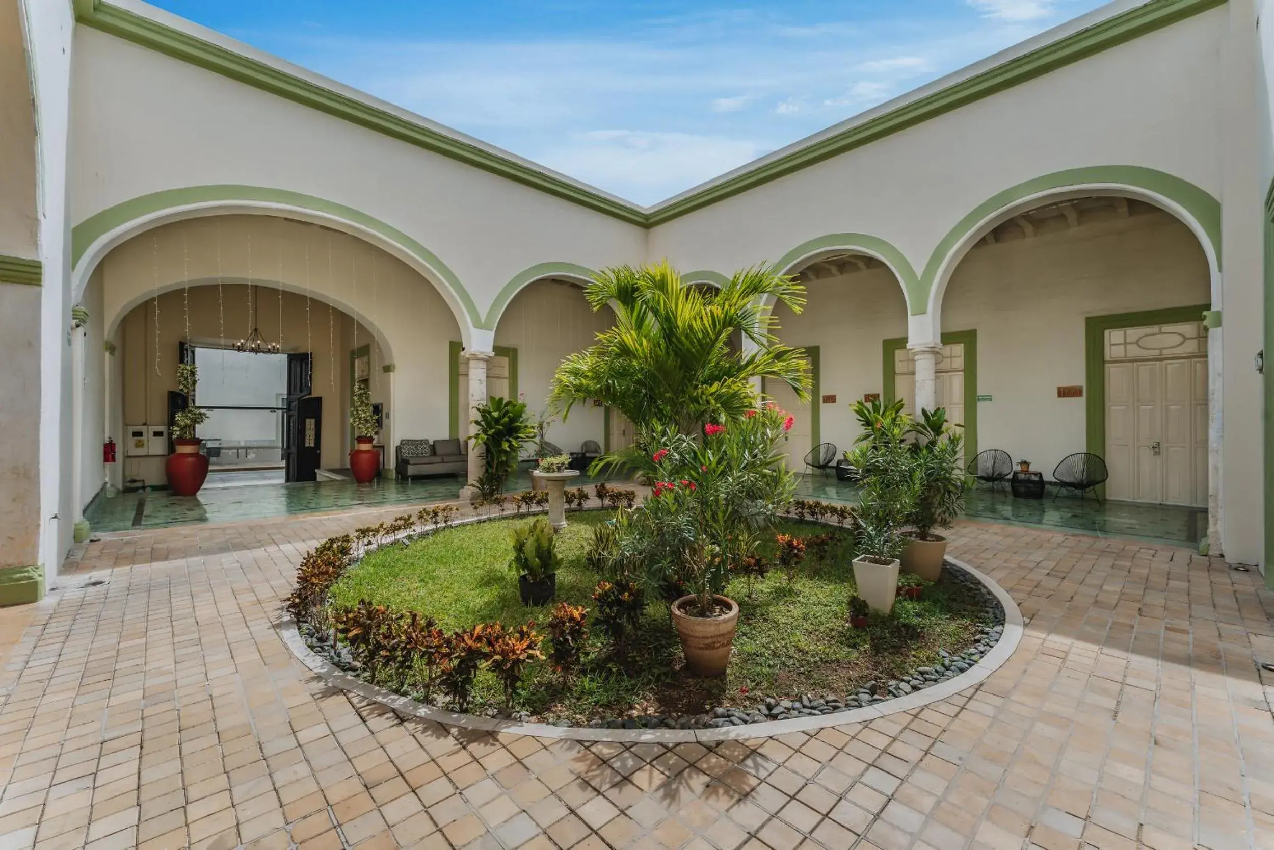 Garden view in Hotel Boutique La Casona by Kavia Garden view in Hotel Boutique La Casona by Kavia