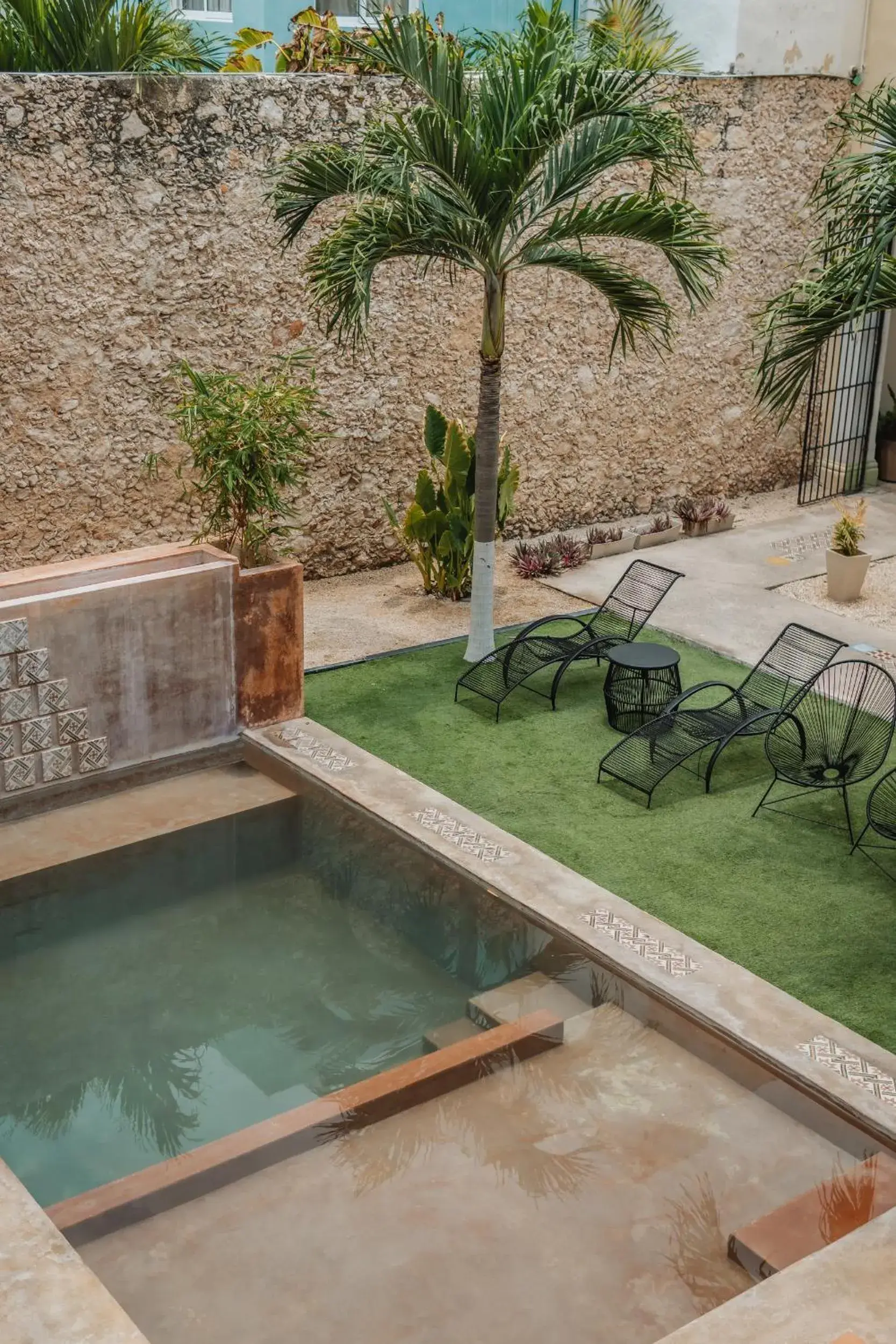 Pool view in Hotel Boutique La Casona by Kavia Pool view in Hotel Boutique La Casona by Kavia