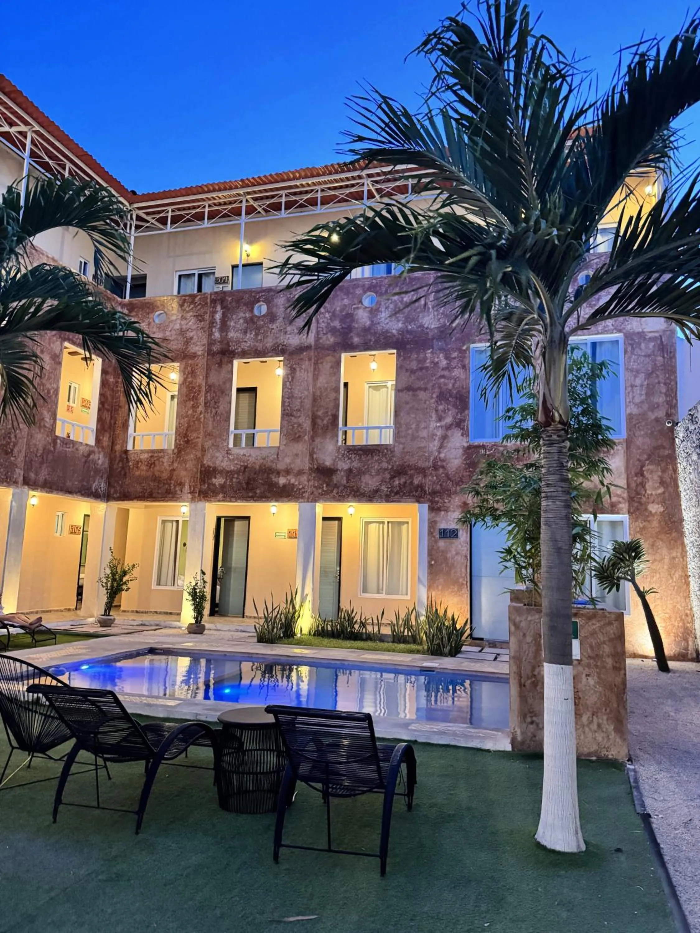 Swimming pool in Hotel Boutique La Casona by Kavia