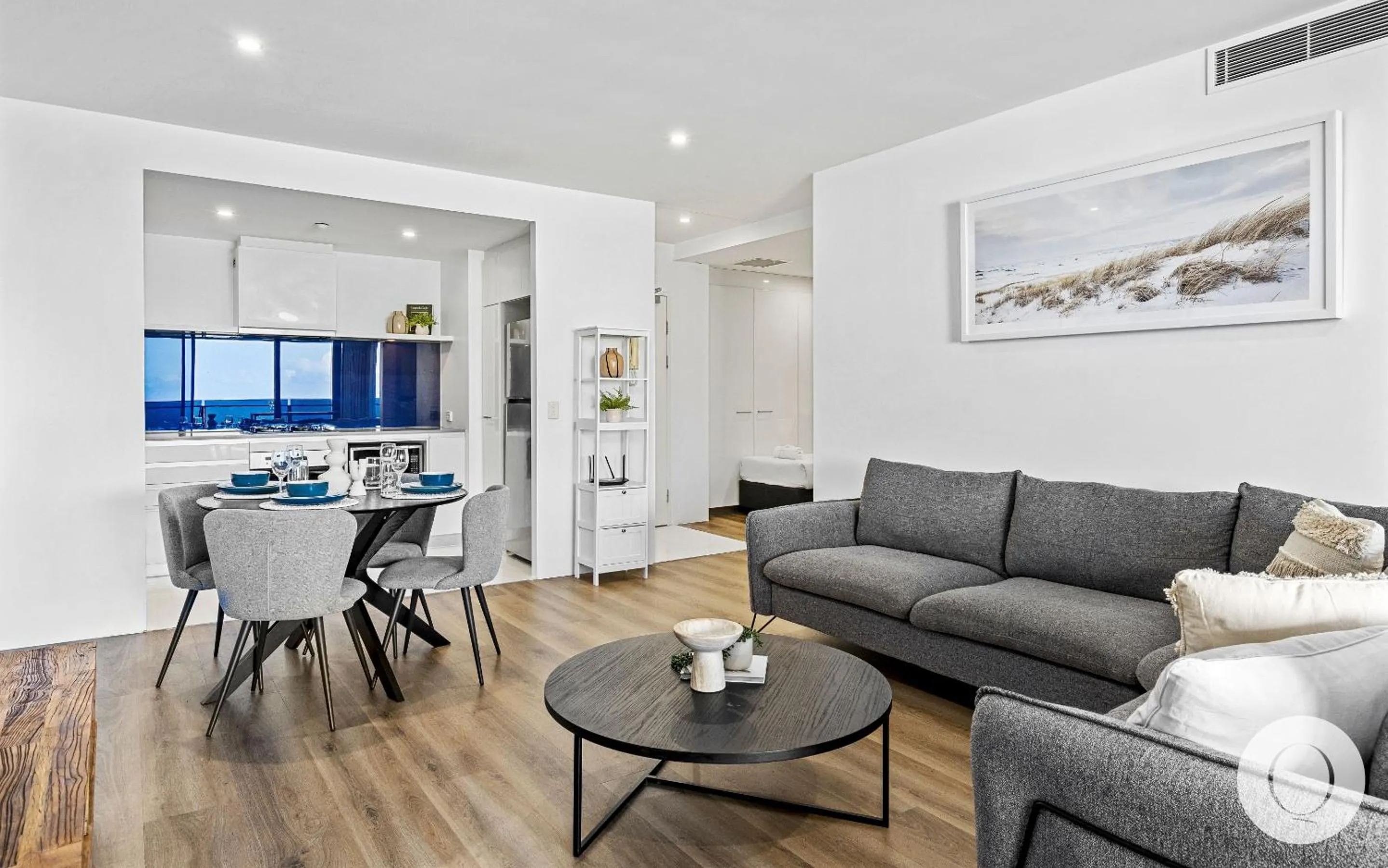 Living room in Circle on Cavill - QStay