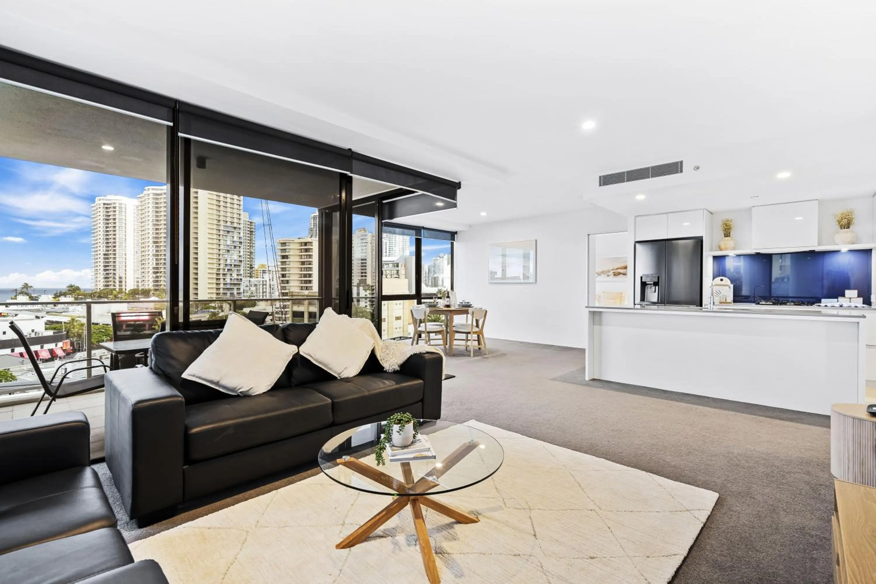 Living room in Circle on Cavill - QStay