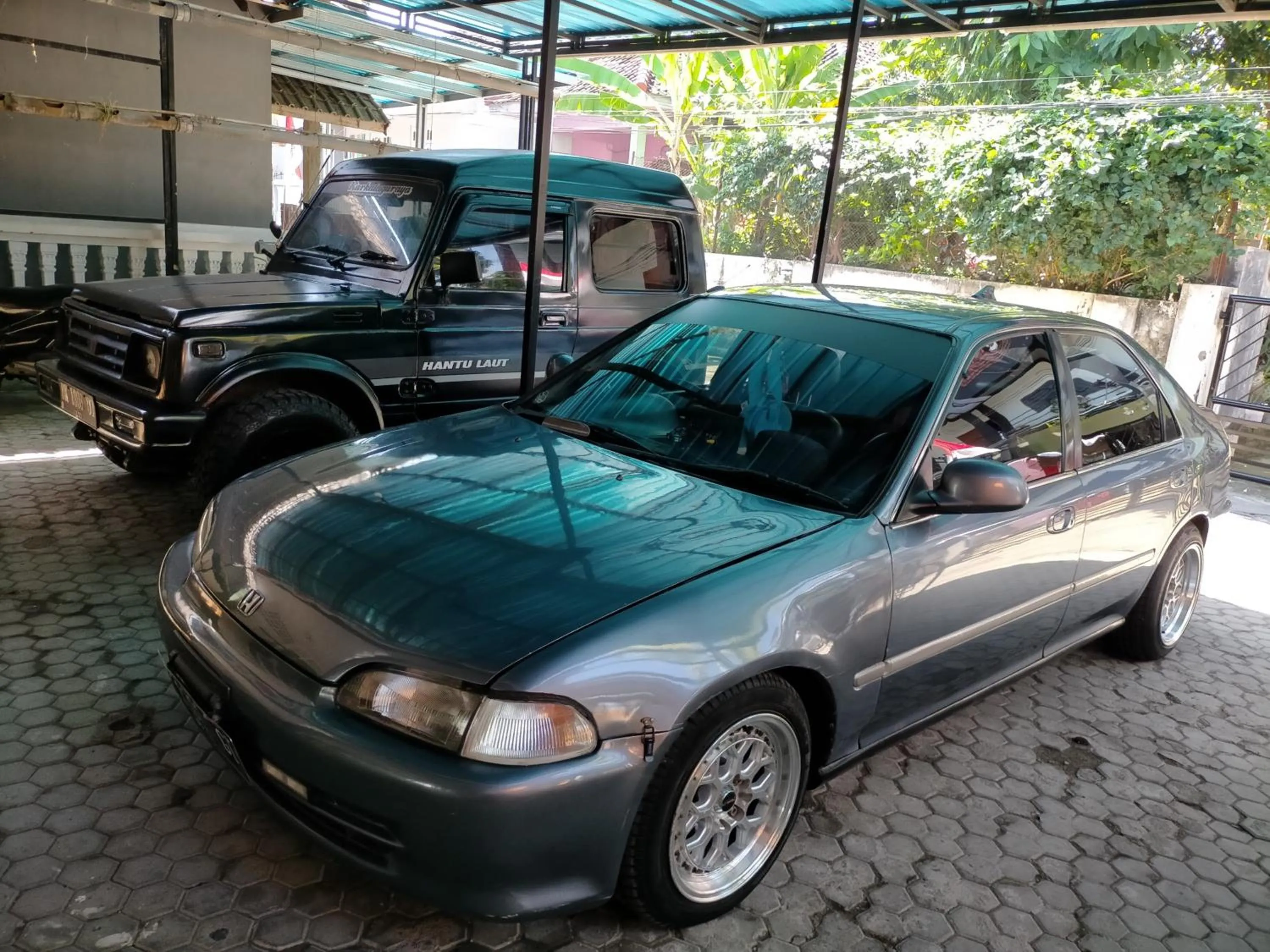 Parking in Kendang Kempul Hostel
