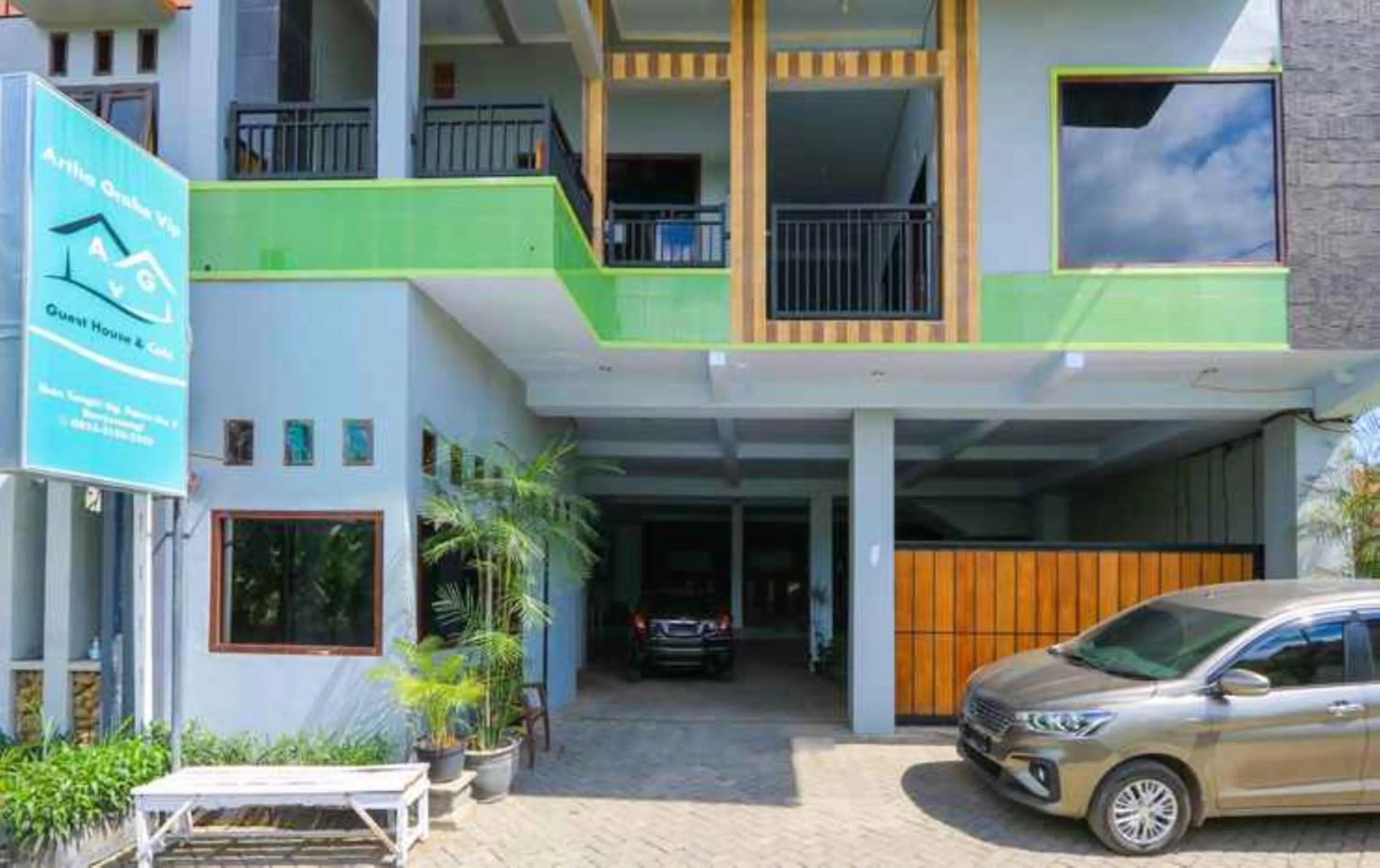 Property building in Kendang Kempul Hostel