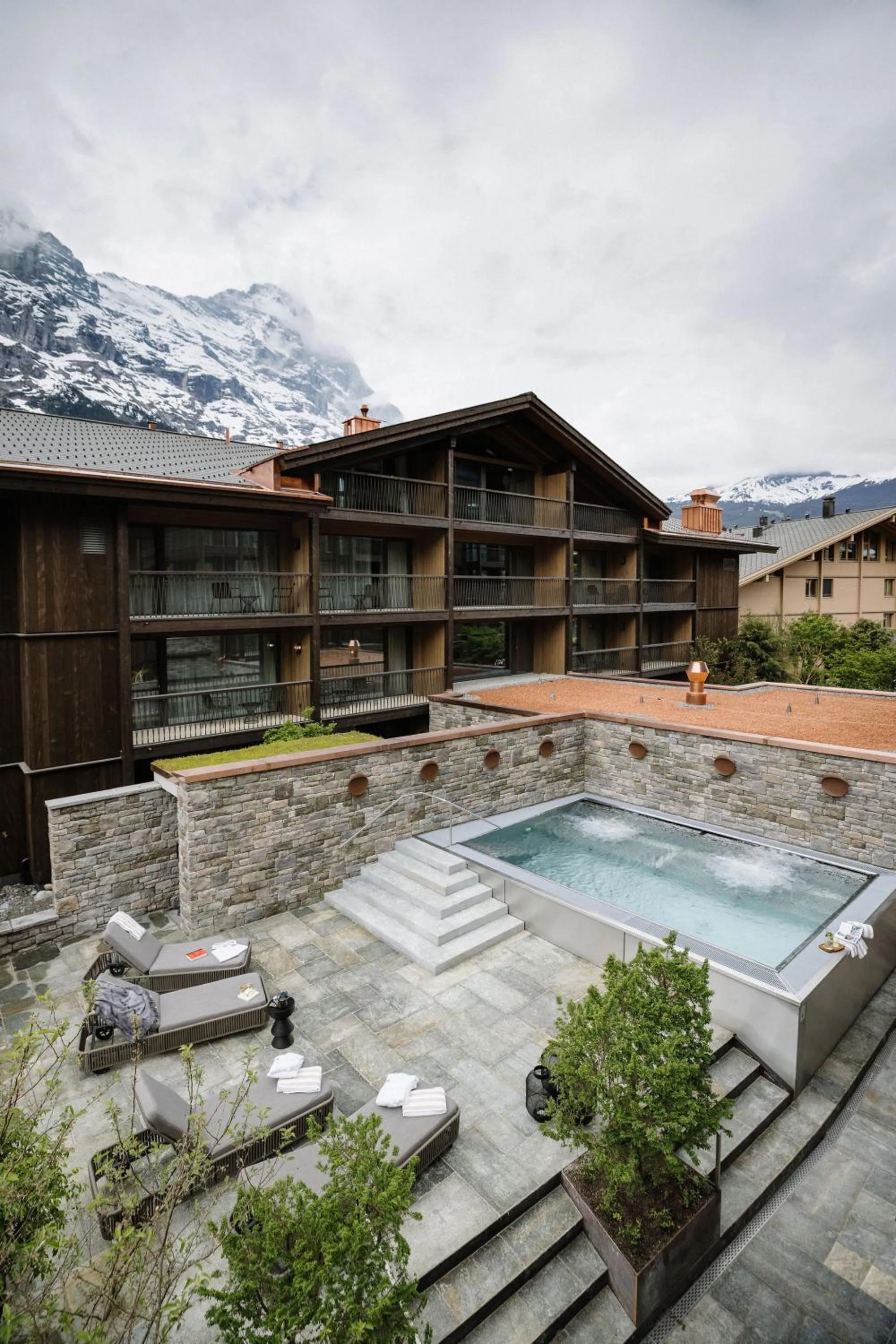 Hot Tub in Bergwelt Grindelwald - Alpine Design Resort
