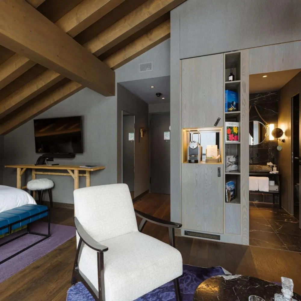 Bed in Bergwelt Grindelwald - Alpine Design Resort