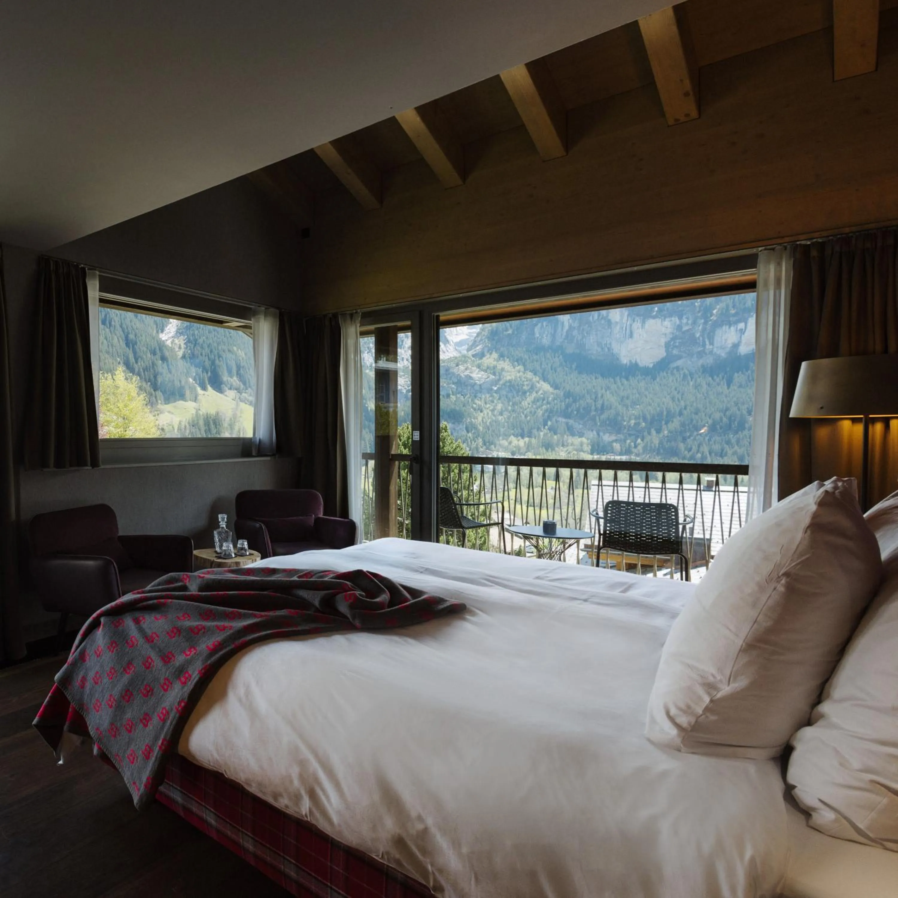 Bed in Bergwelt Grindelwald - Alpine Design Resort
