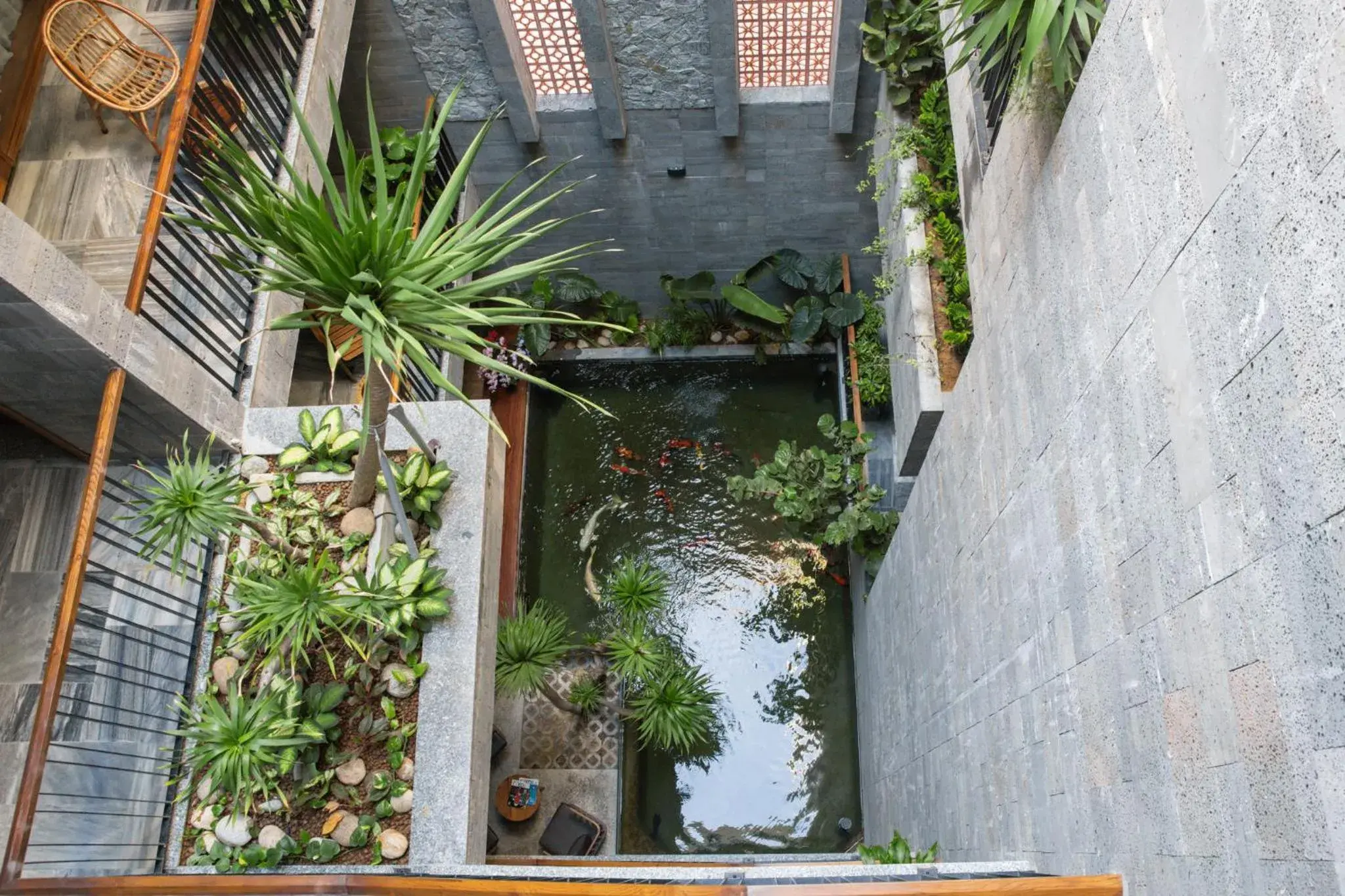 Lake view in VernalHome Boutique Danang Lake view in VernalHome Boutique Danang