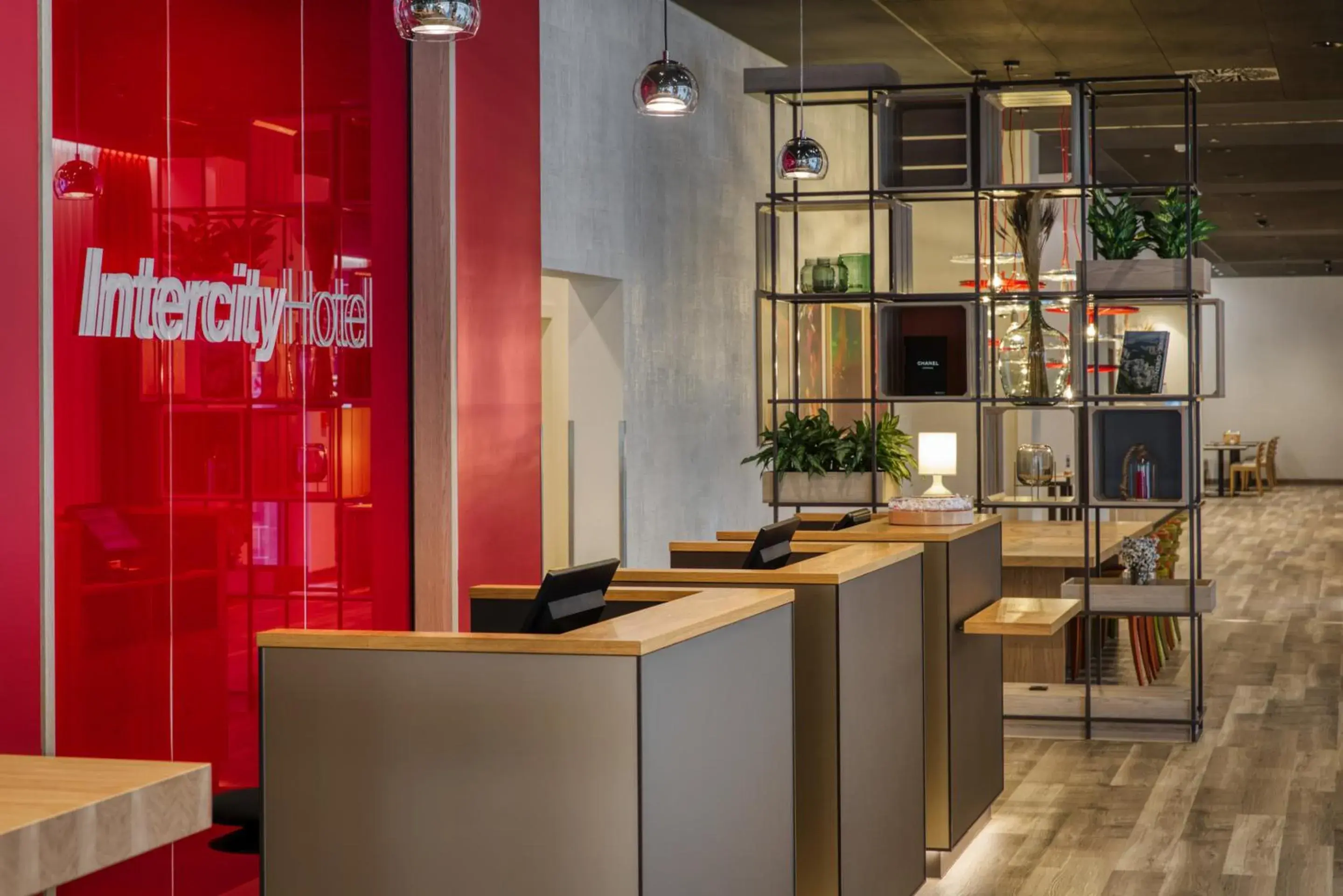 Lobby or reception in IntercityHotel Wiesbaden Lobby or reception in IntercityHotel Wiesbaden