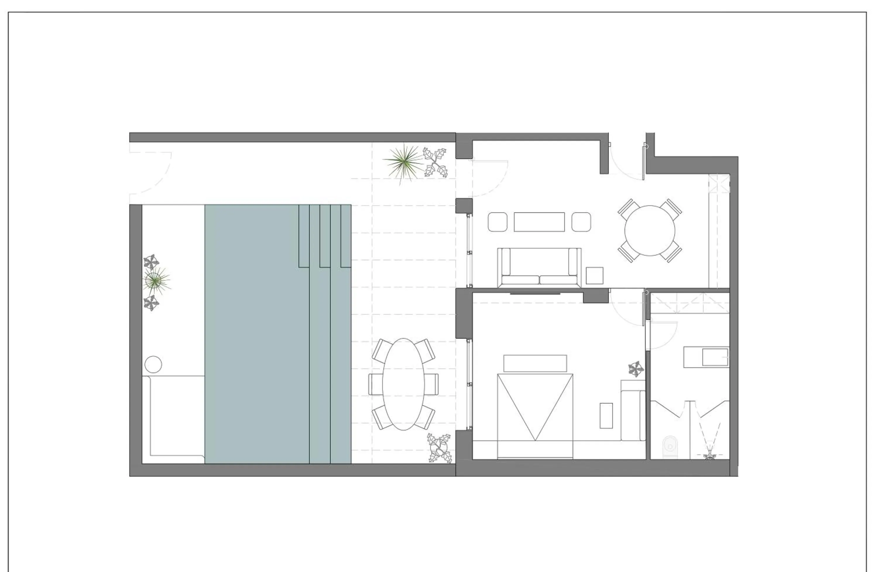Floor plan in PAROCKS Luxury Hotel & Spa