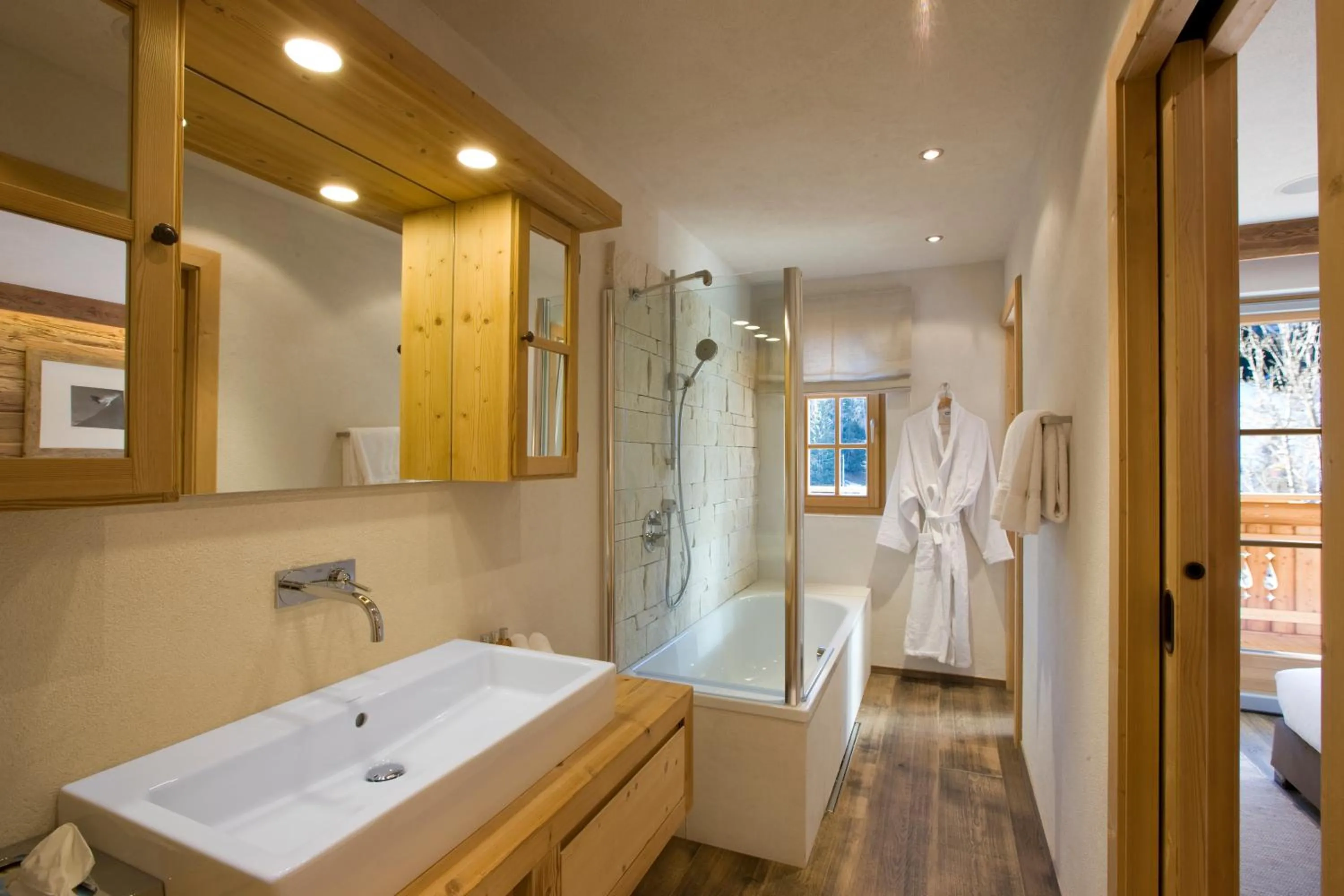 Hot Tub in Chalet Corvara