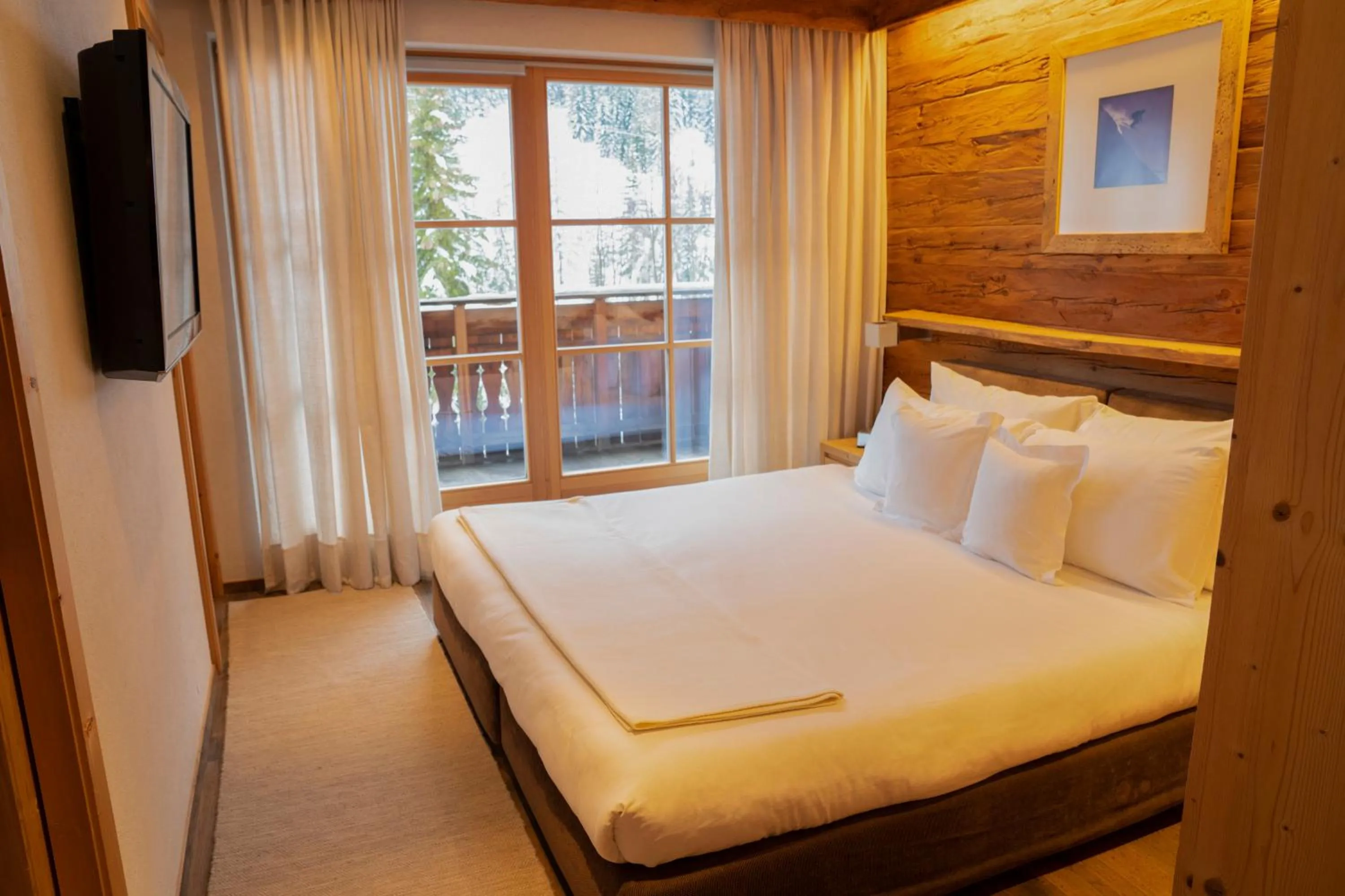 Photo of the whole room, Bed in Chalet Corvara