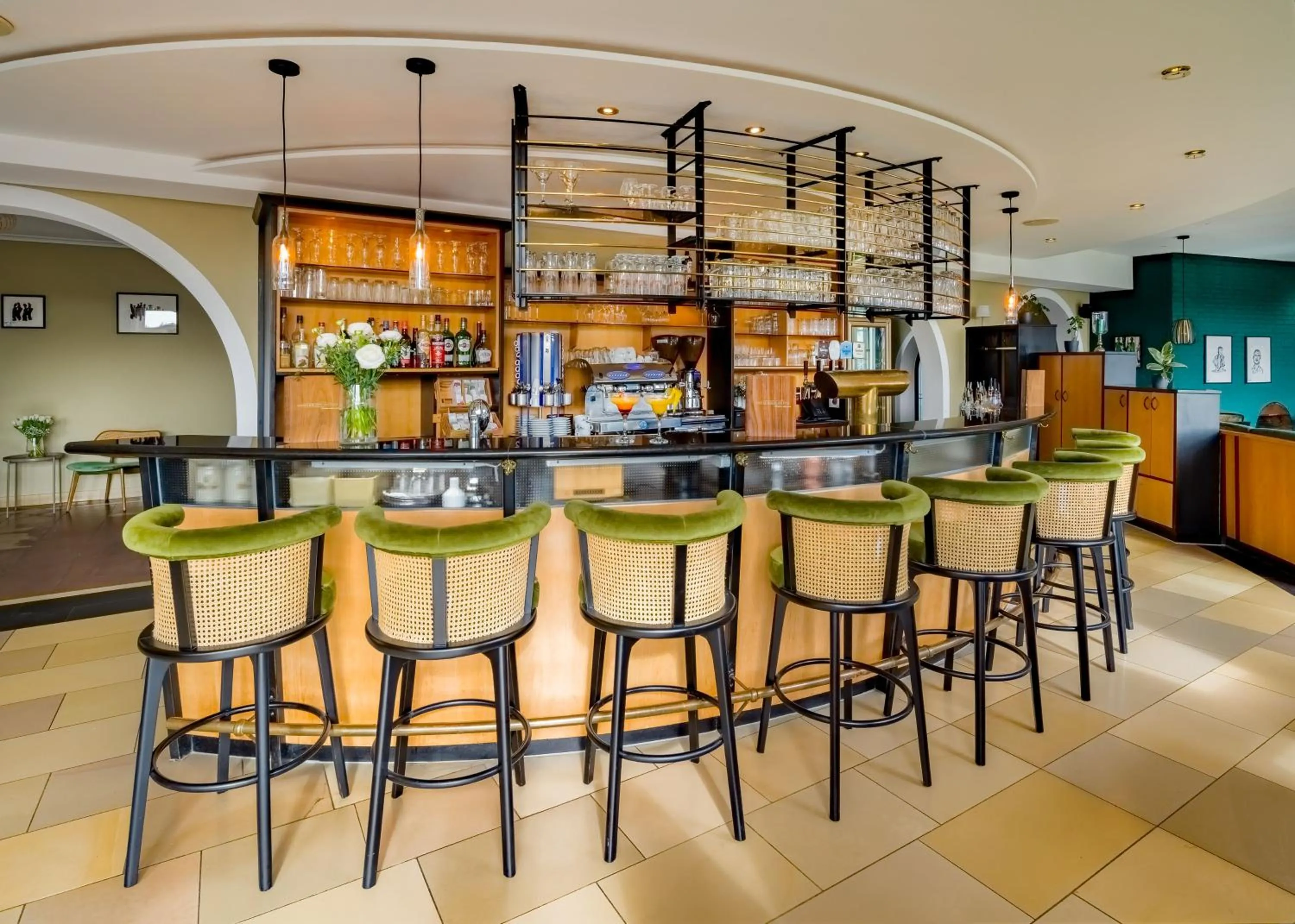 Lounge or bar in Hotel Schwarzwald Freudenstadt