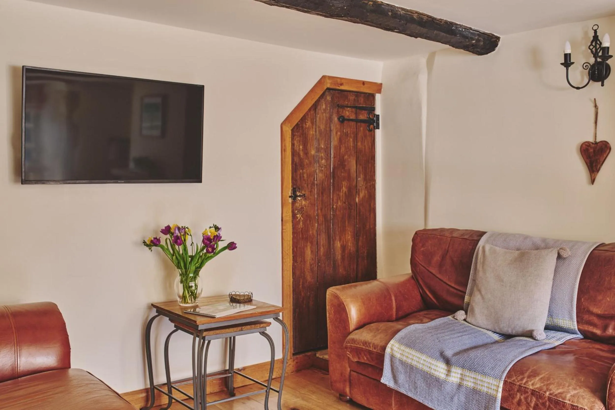 Living room in Coniston House - Eco Hot Tub