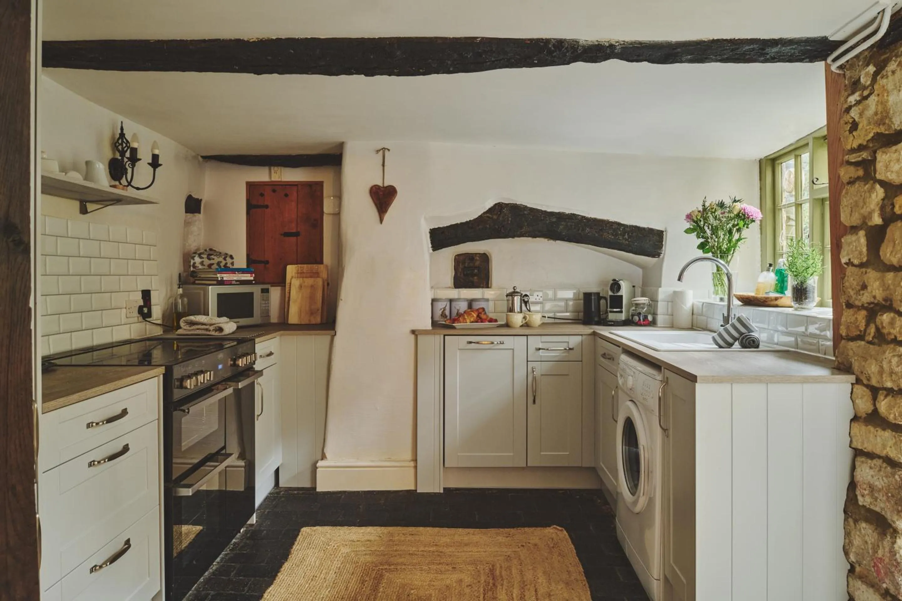 Kitchen or kitchenette in Coniston House - Eco Hot Tub
