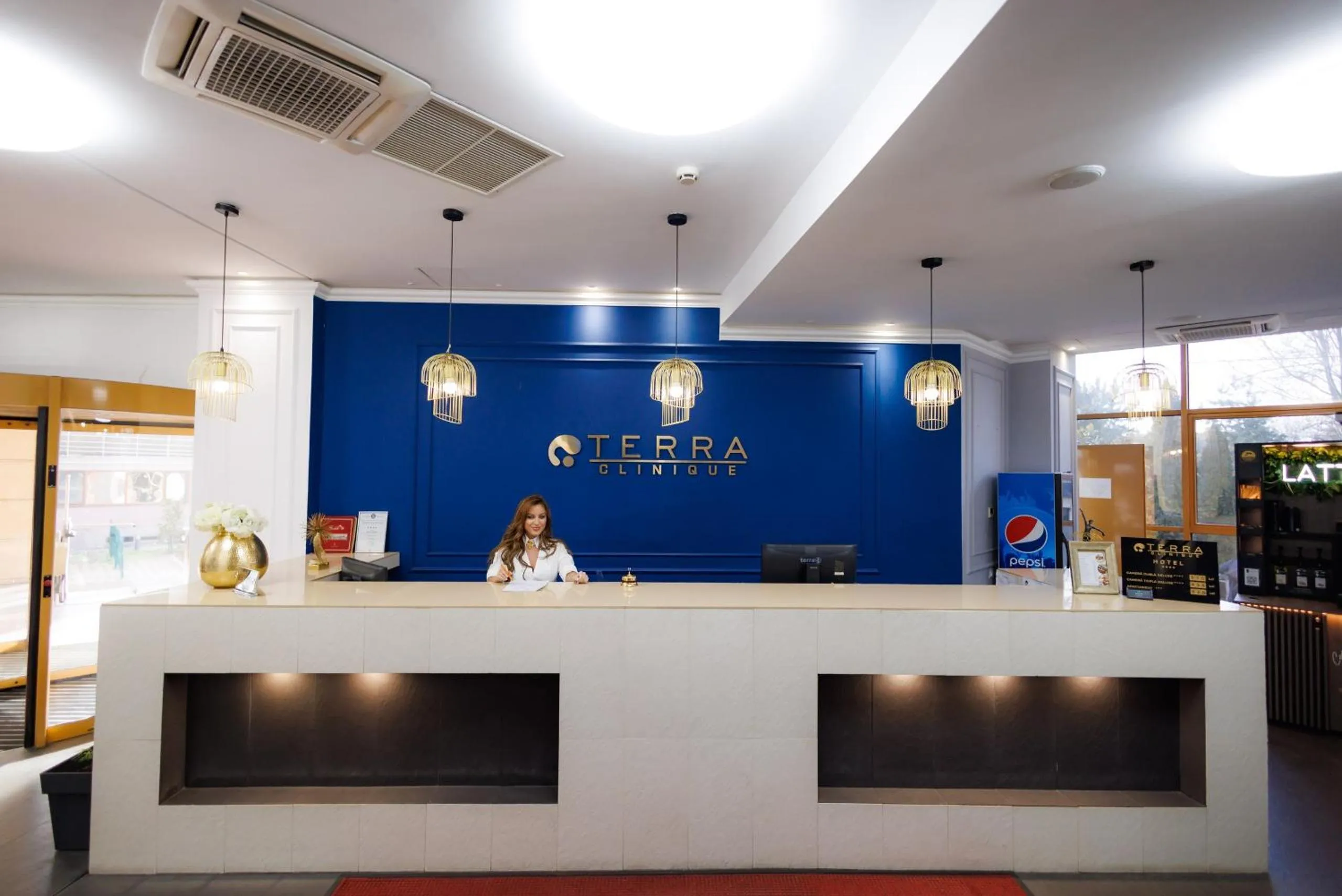 Lobby or reception in Hotel Terra Balneo