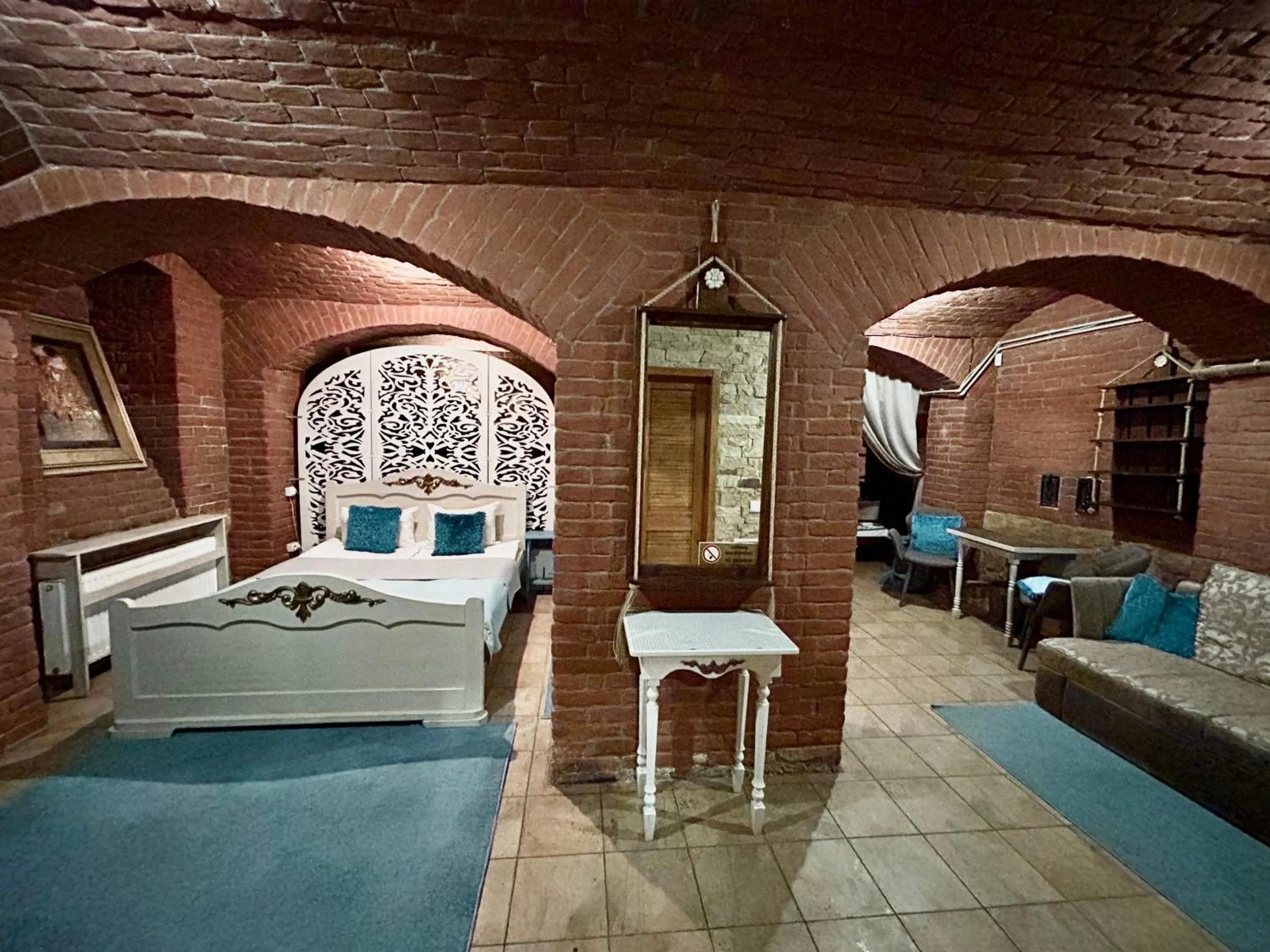 Bed in Budget Family Hotel