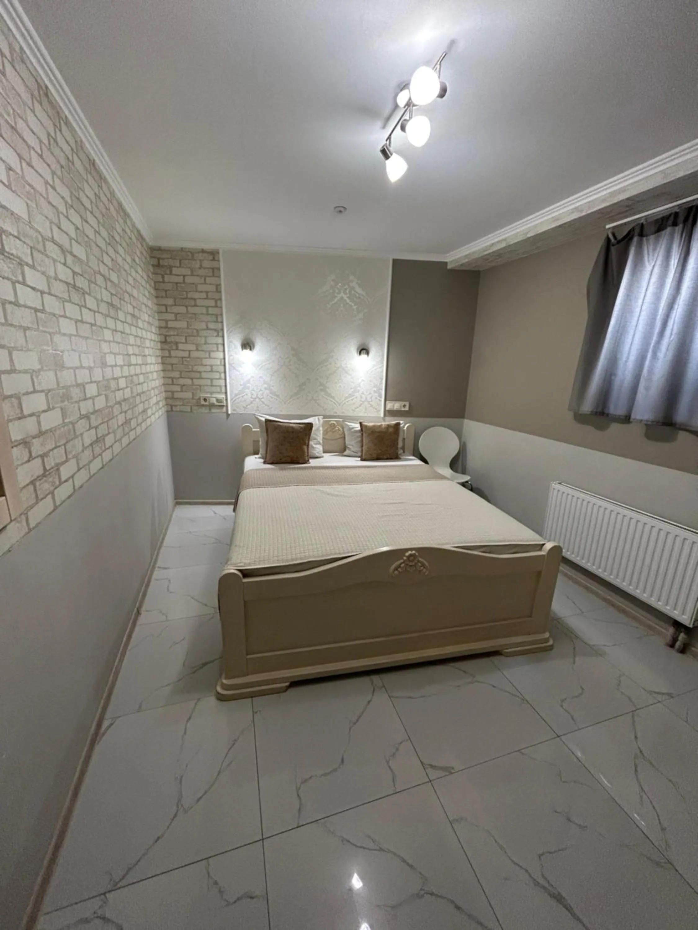 Bed in Budget Family Hotel
