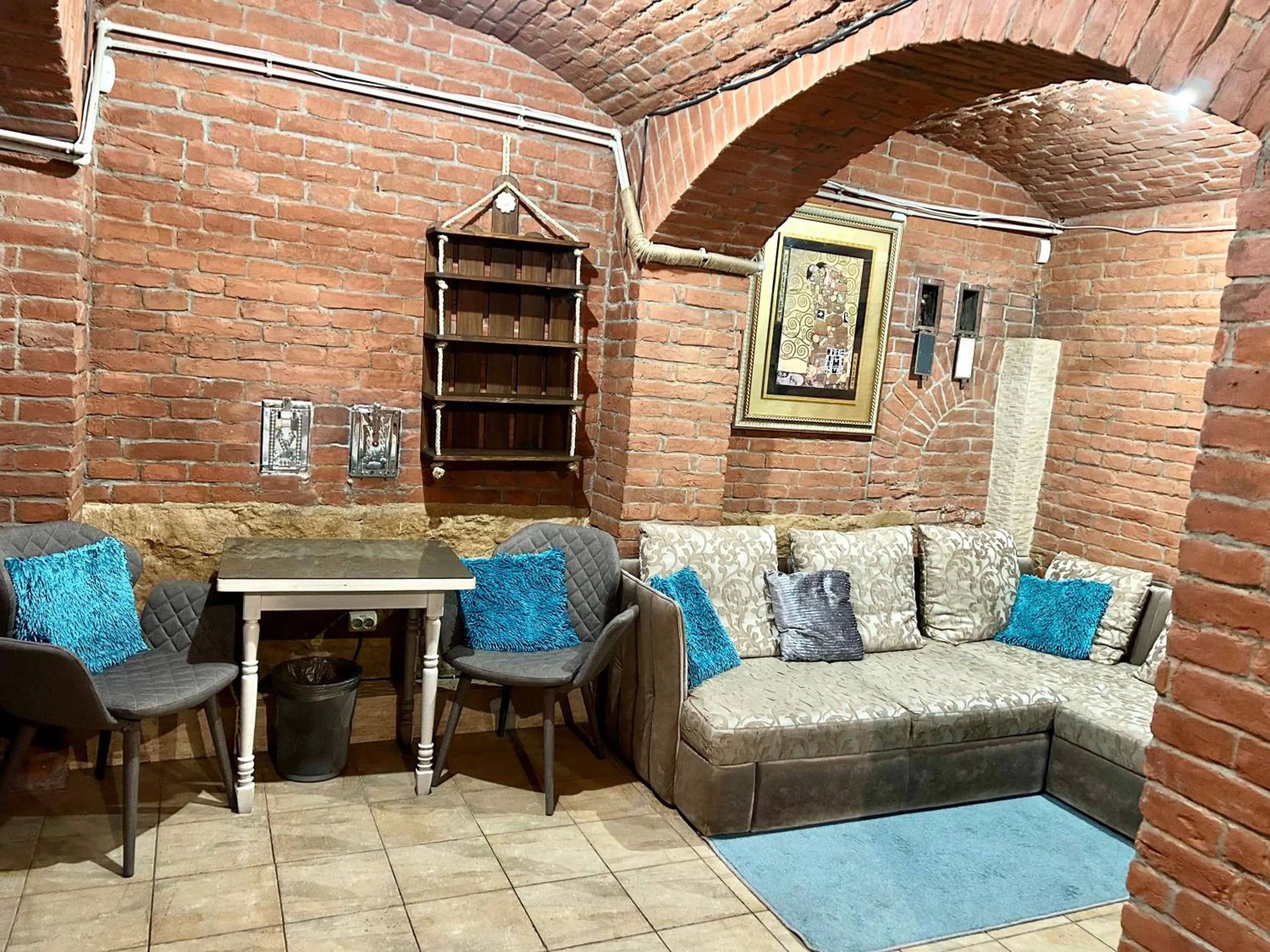 Seating area in Budget Family Hotel