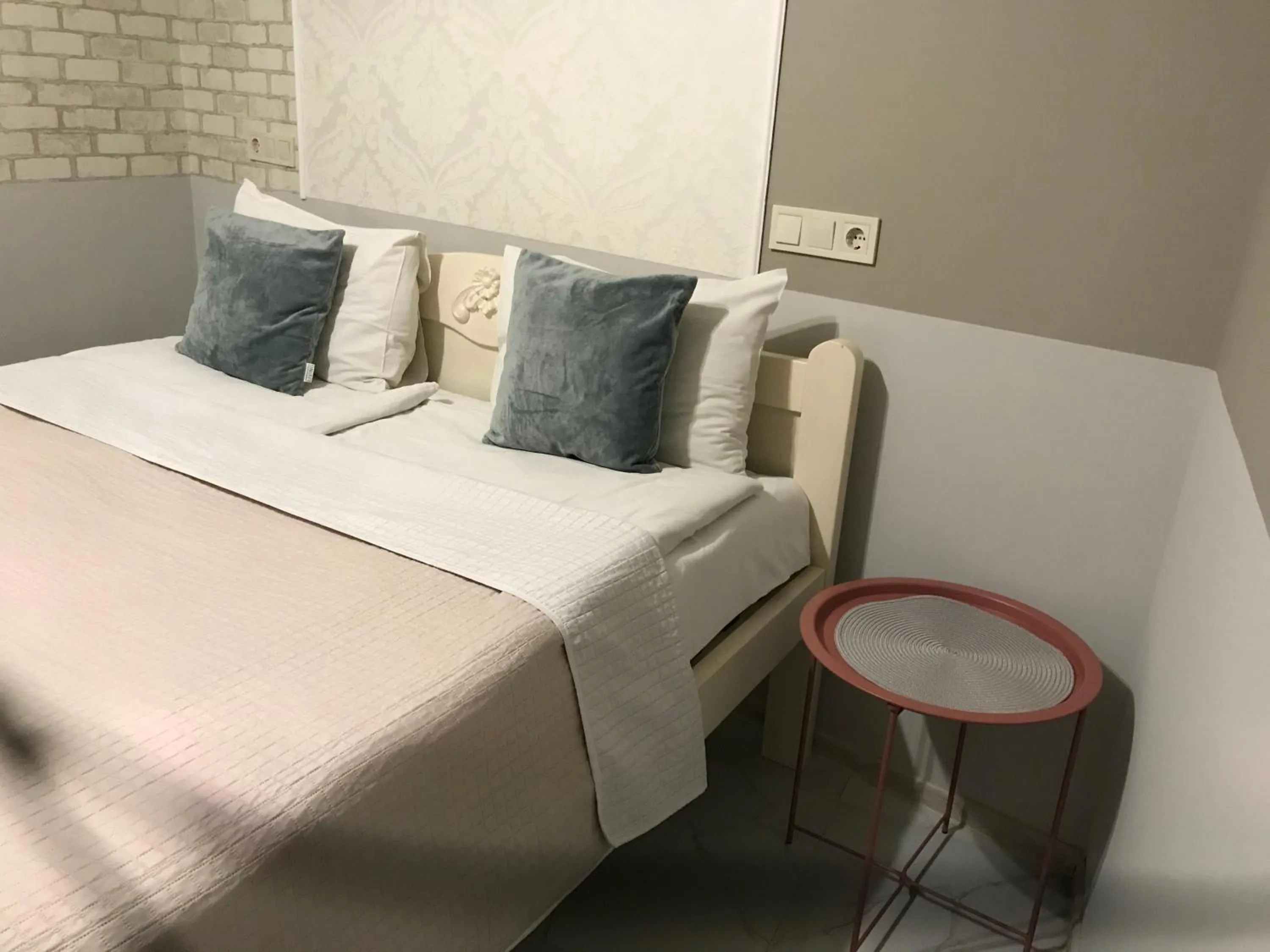 Bed in Budget Family Hotel
